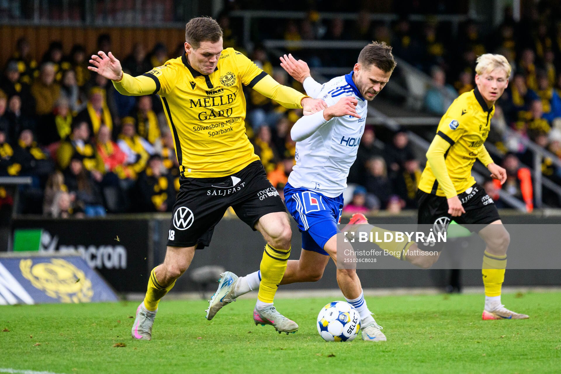 Mjällbys Jacob Bergström och IFK Norrköpings Arnor