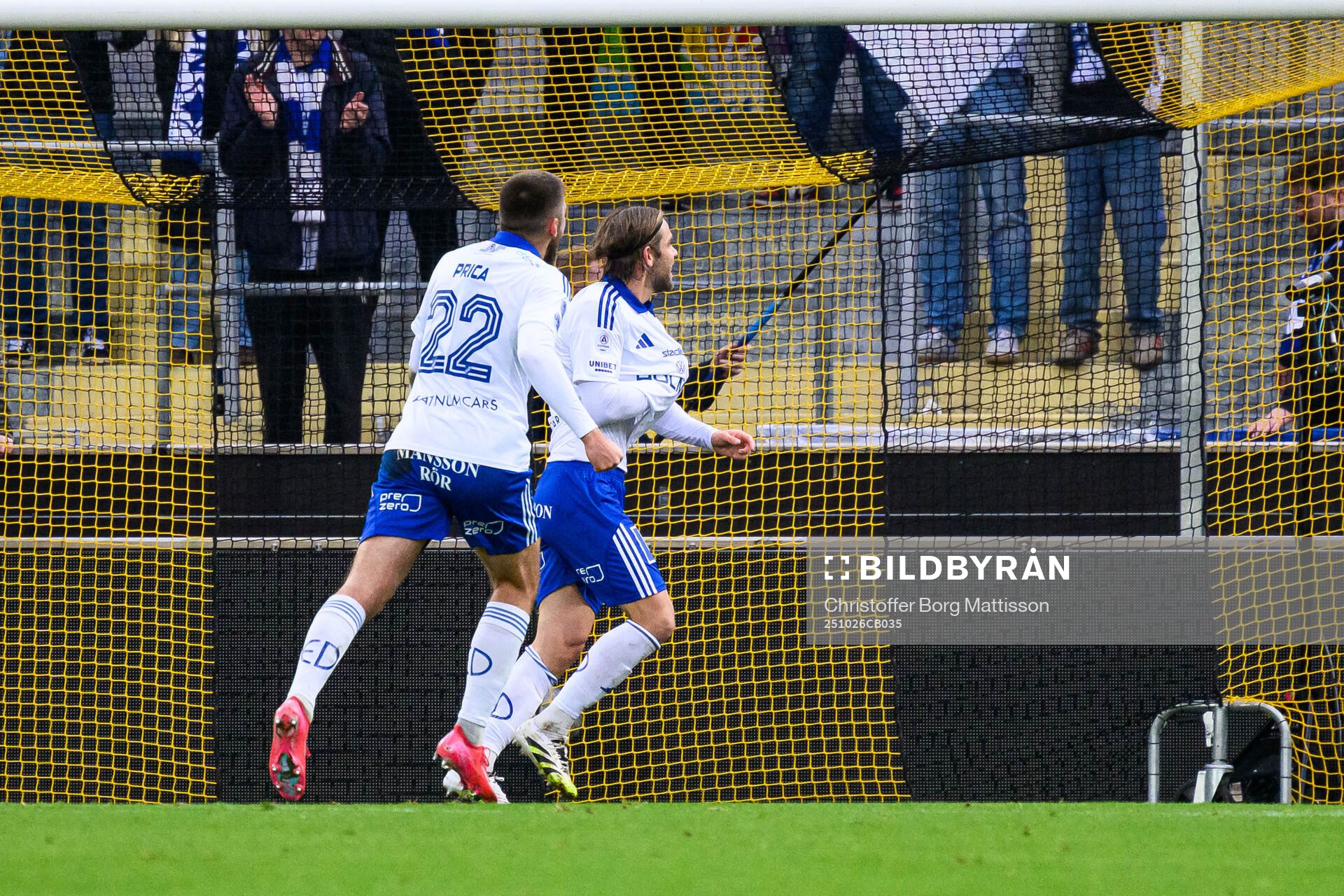 IFK Norrköpings Christoffer Nyman jublar