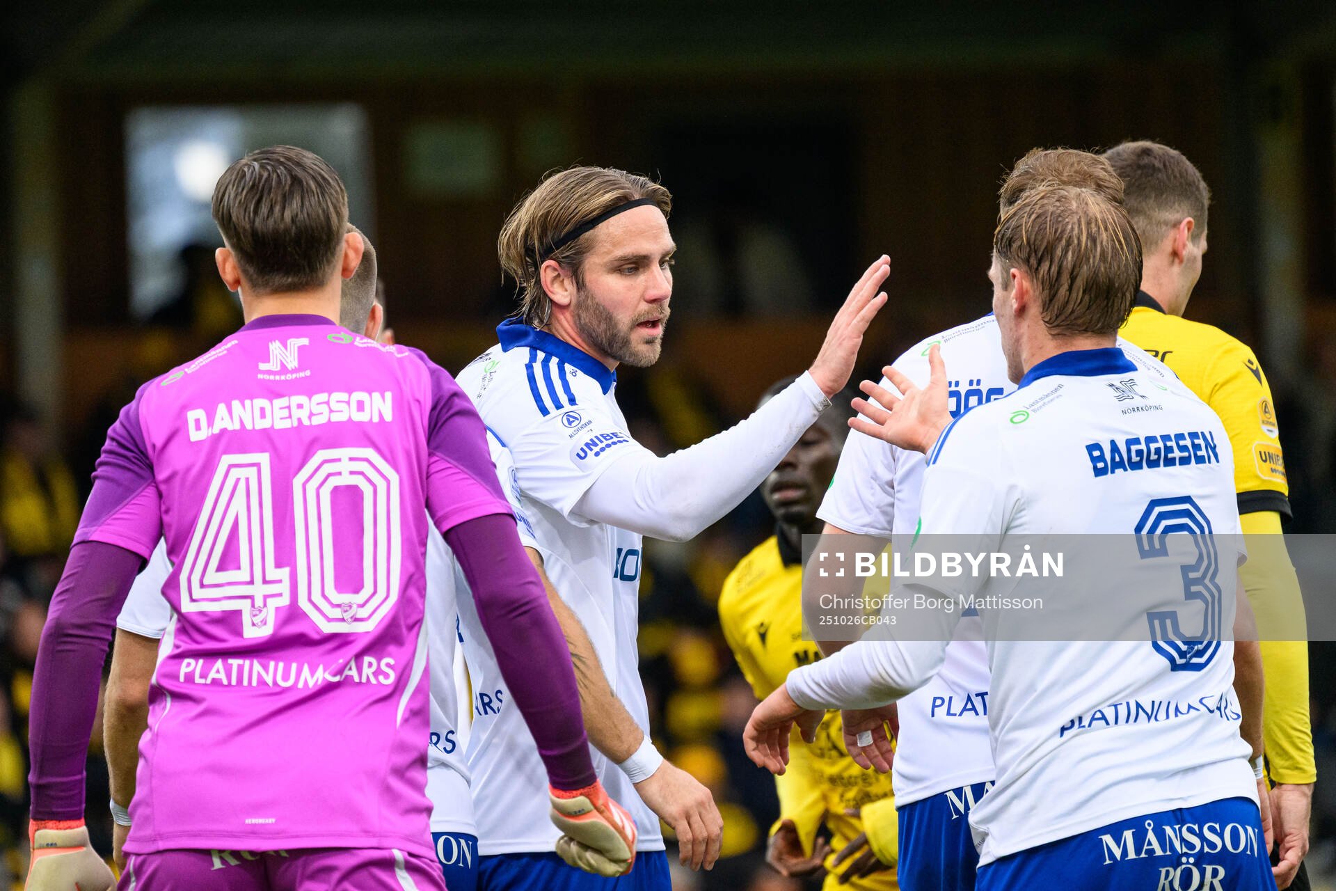 IFK Norrköpings Christoffer Nyman jublar
