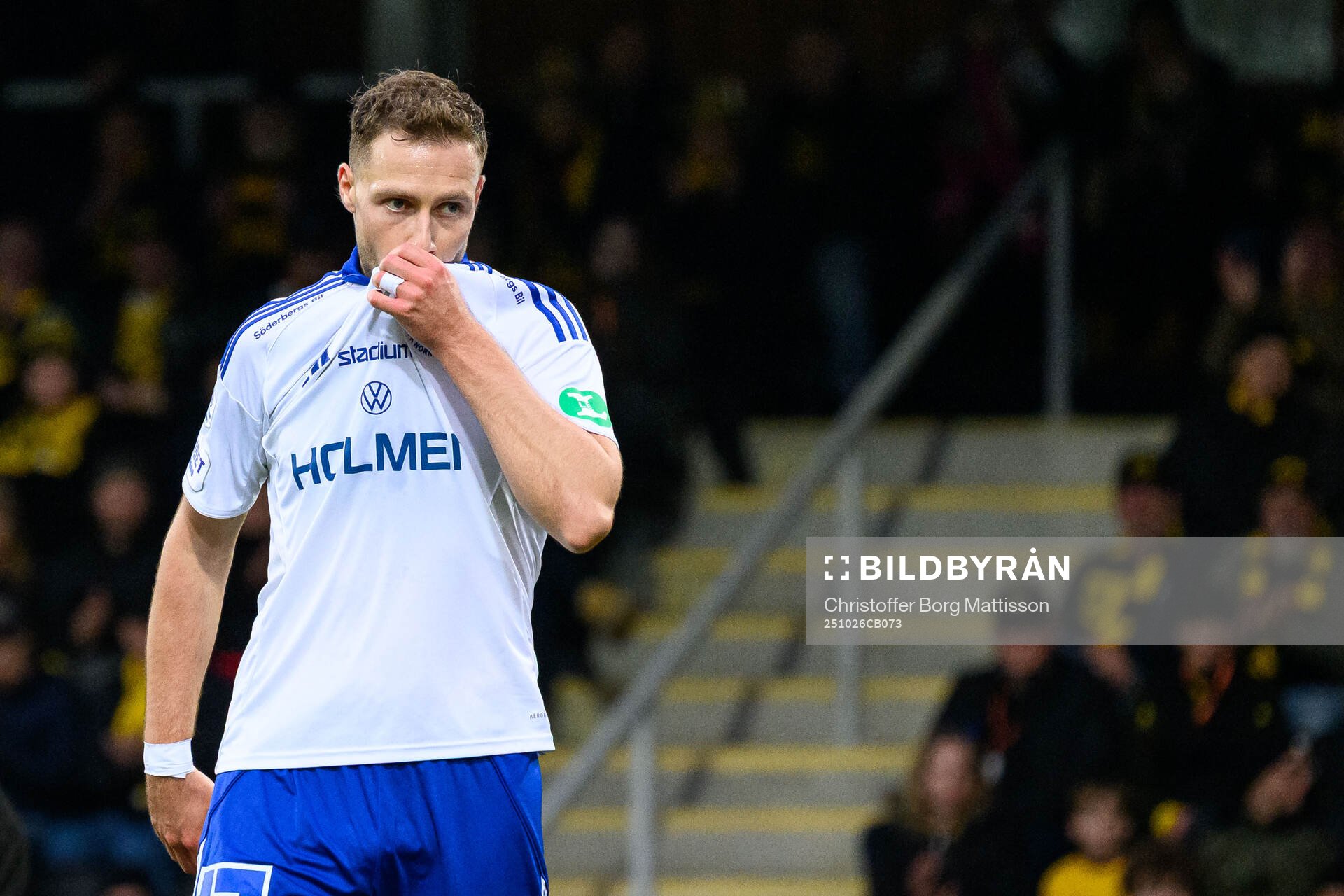IFK Norrköpings Kevin Höög Jansson deppar