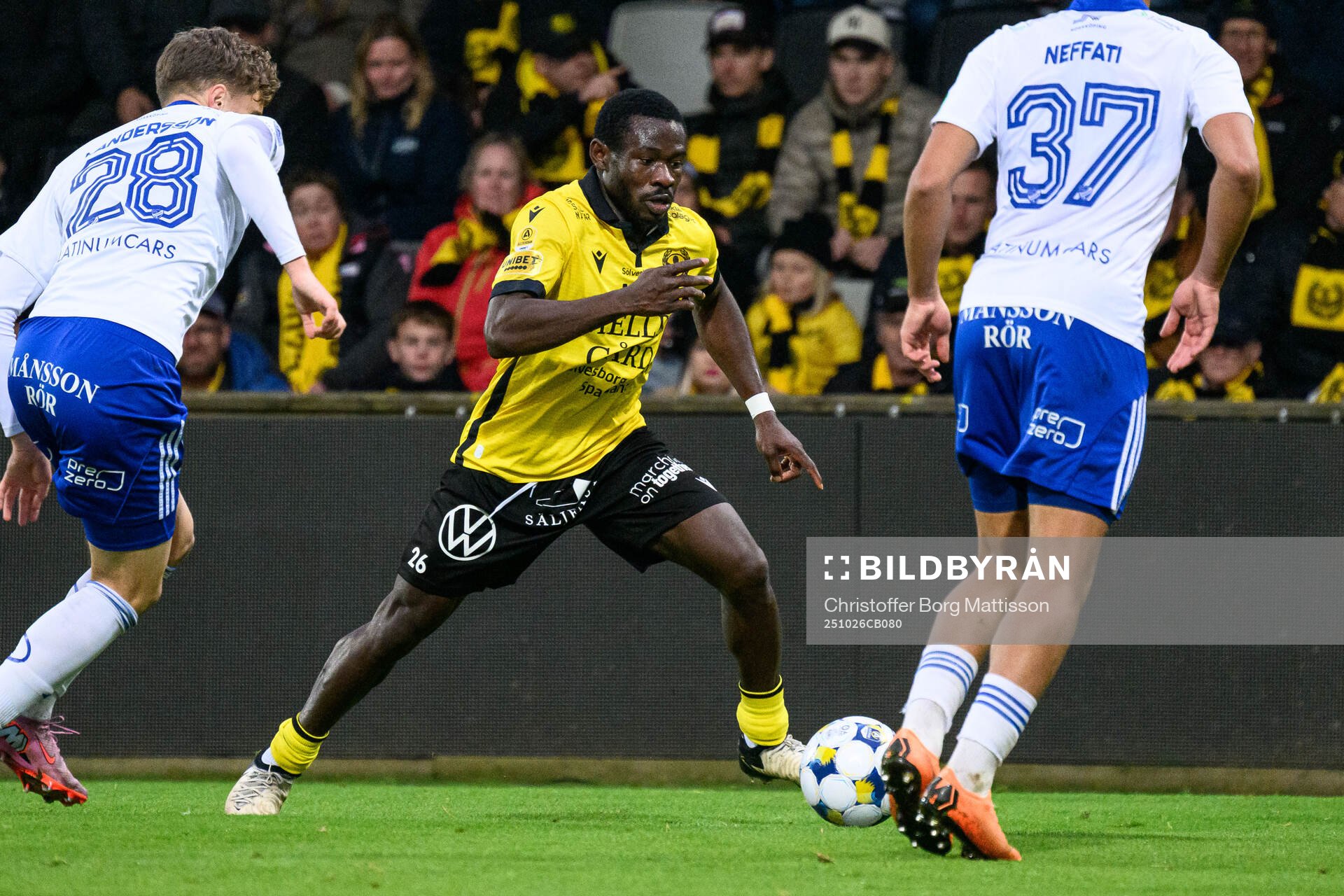 Mjällbys Uba Charles Nwokoma