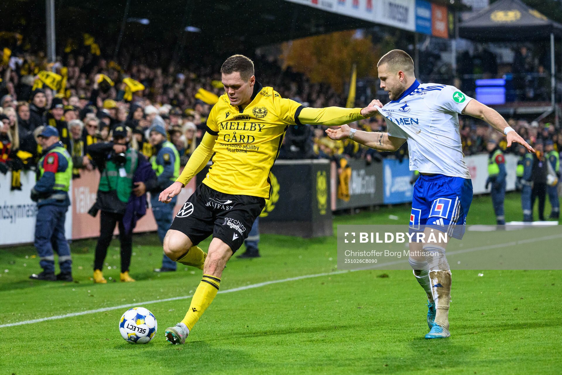 Mjällbys Jacob Bergström och IFK Norrköpings Amadeus