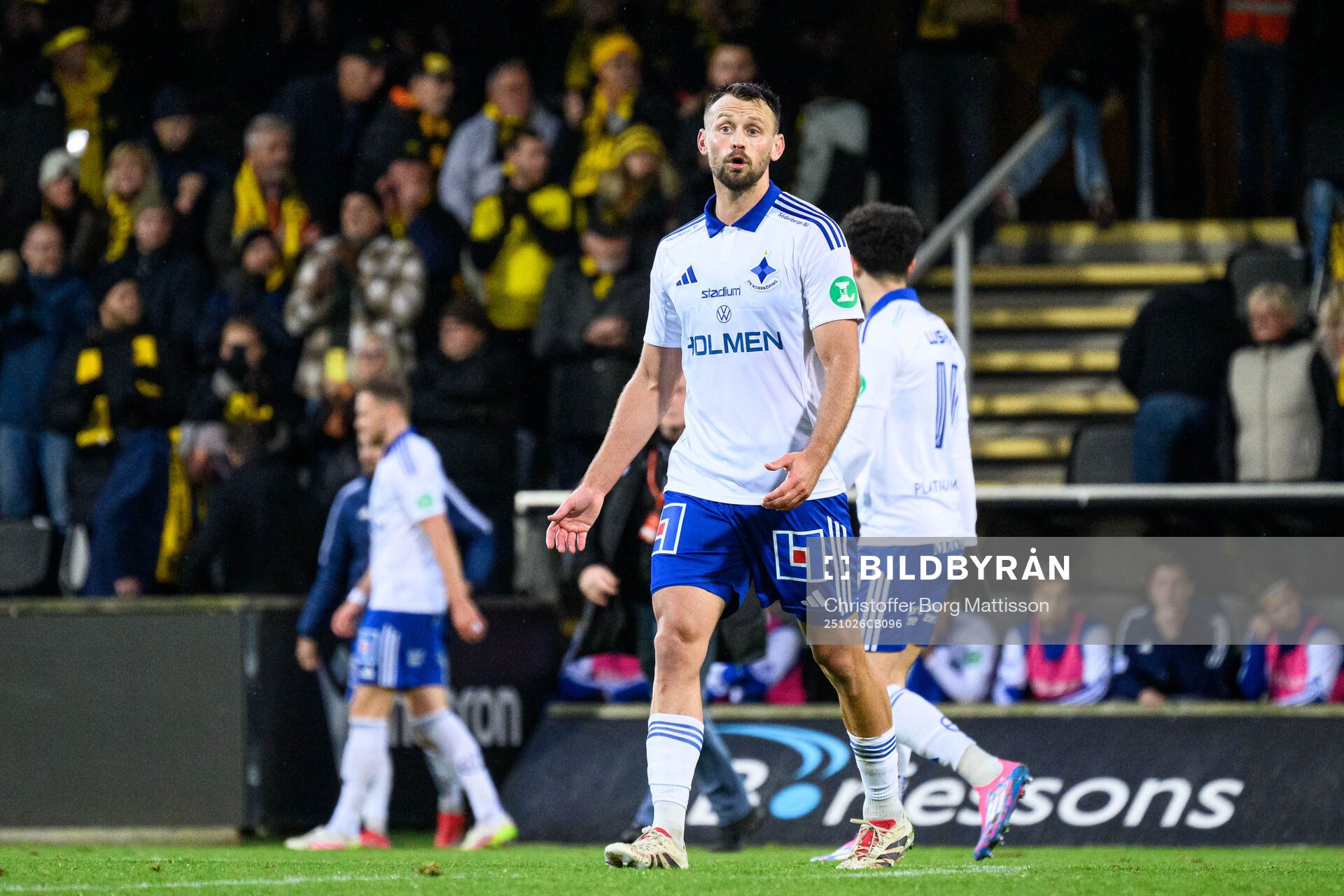 IFK Norrköpings Max Watson deppar