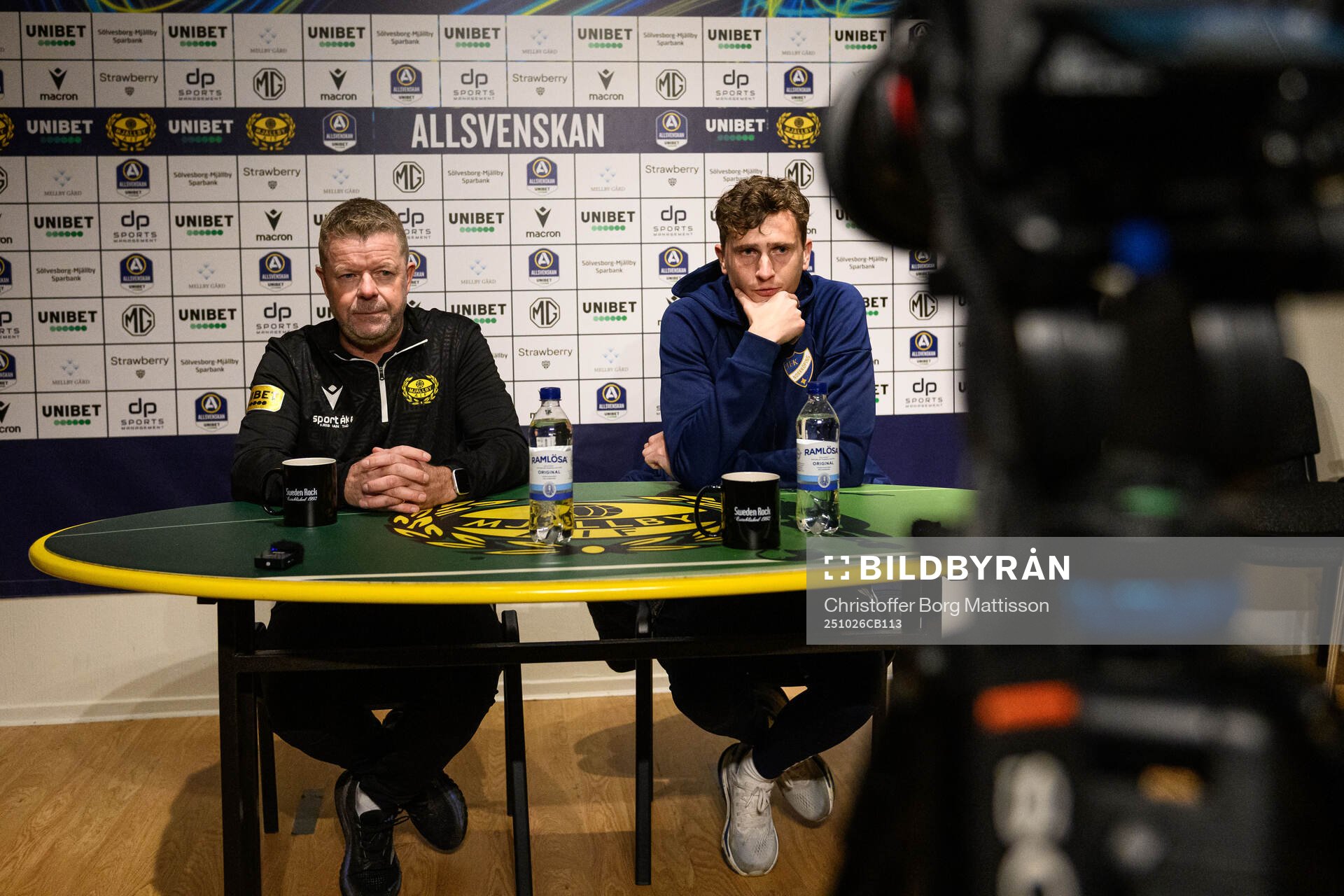 Mjällbys tränare Anders Torstensson och IFK Norrköpings