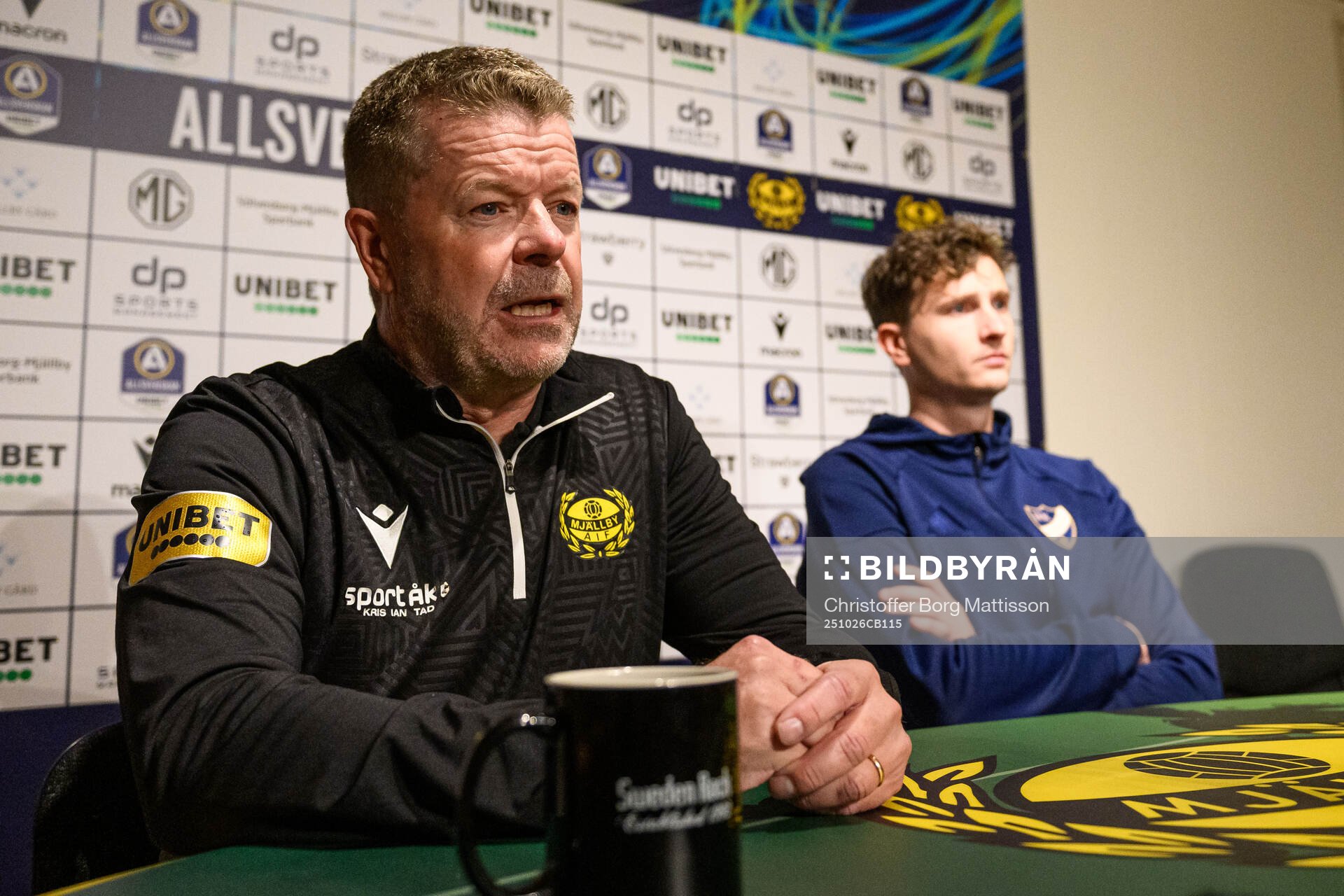 Mjällbys tränare Anders Torstensson och IFK Norrköpings