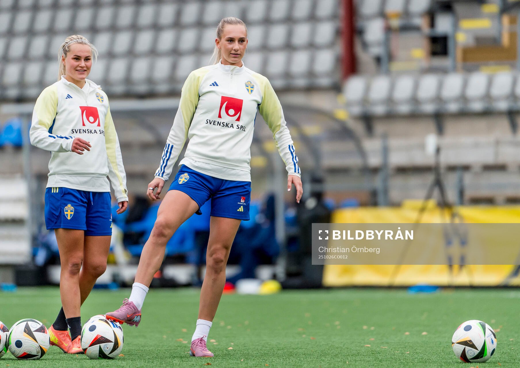 Johanna Svedberg och Ellen Wangerheim