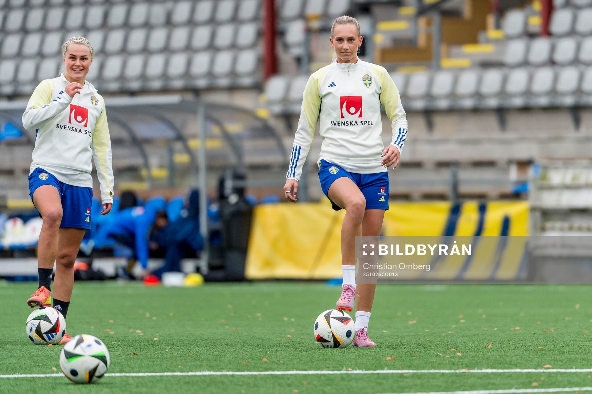 Johanna Svedberg och Ellen Wangerheim