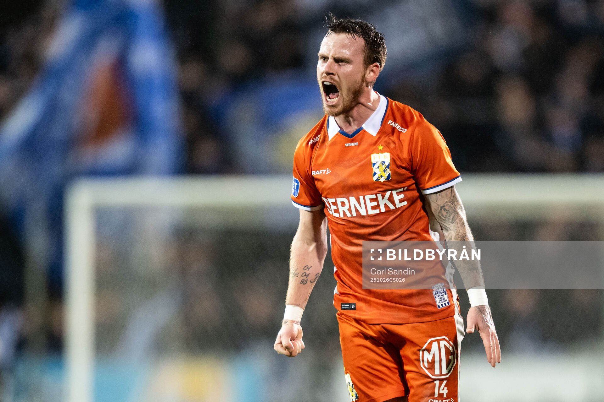 IFK Göteborgs Tobias Heintz jublar