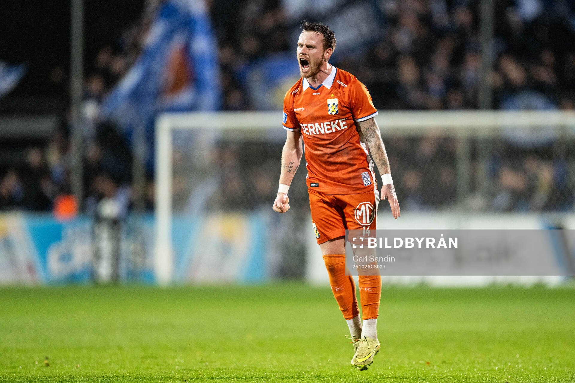 IFK Göteborgs Tobias Heintz jublar