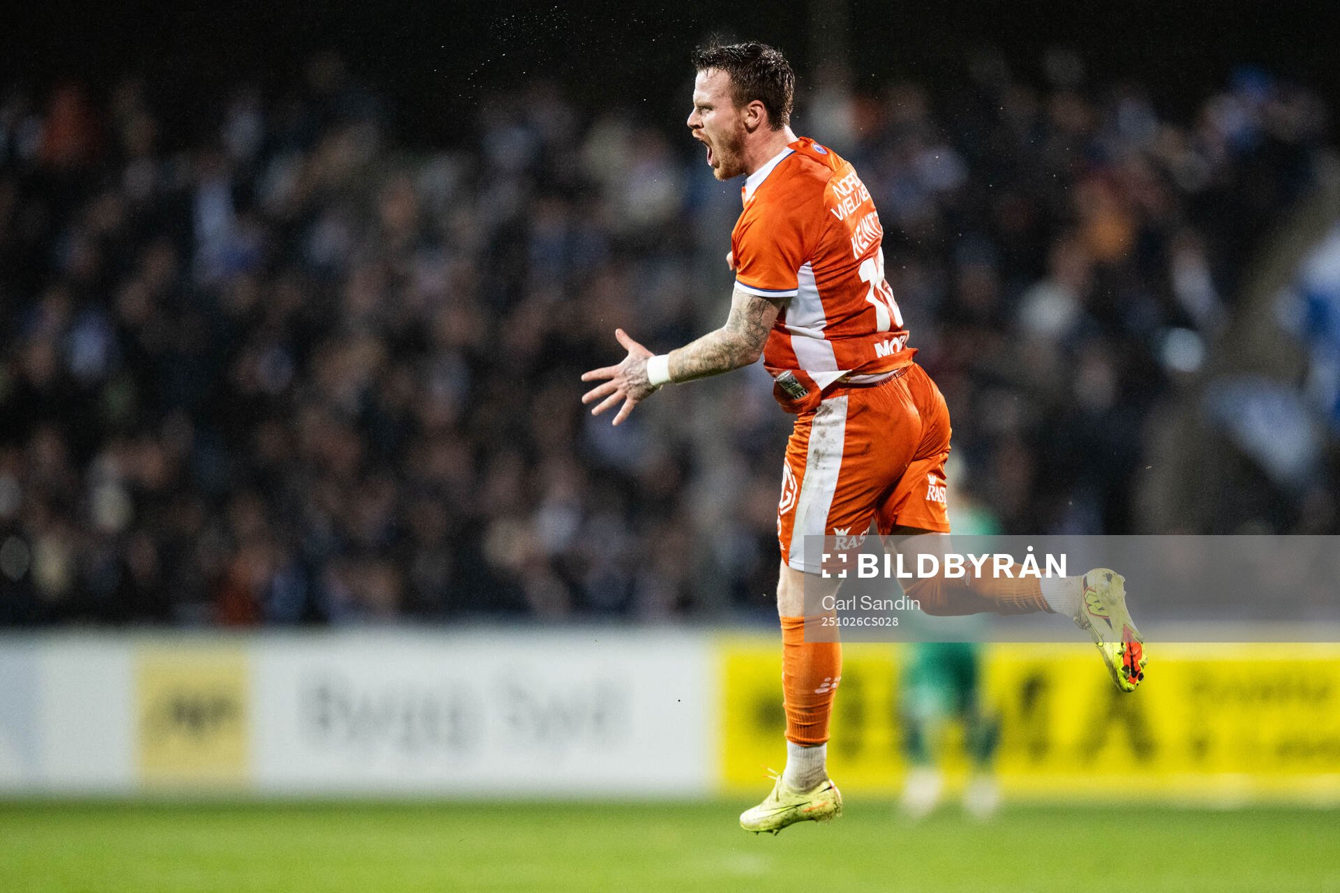 IFK Göteborgs Tobias Heintz jublar