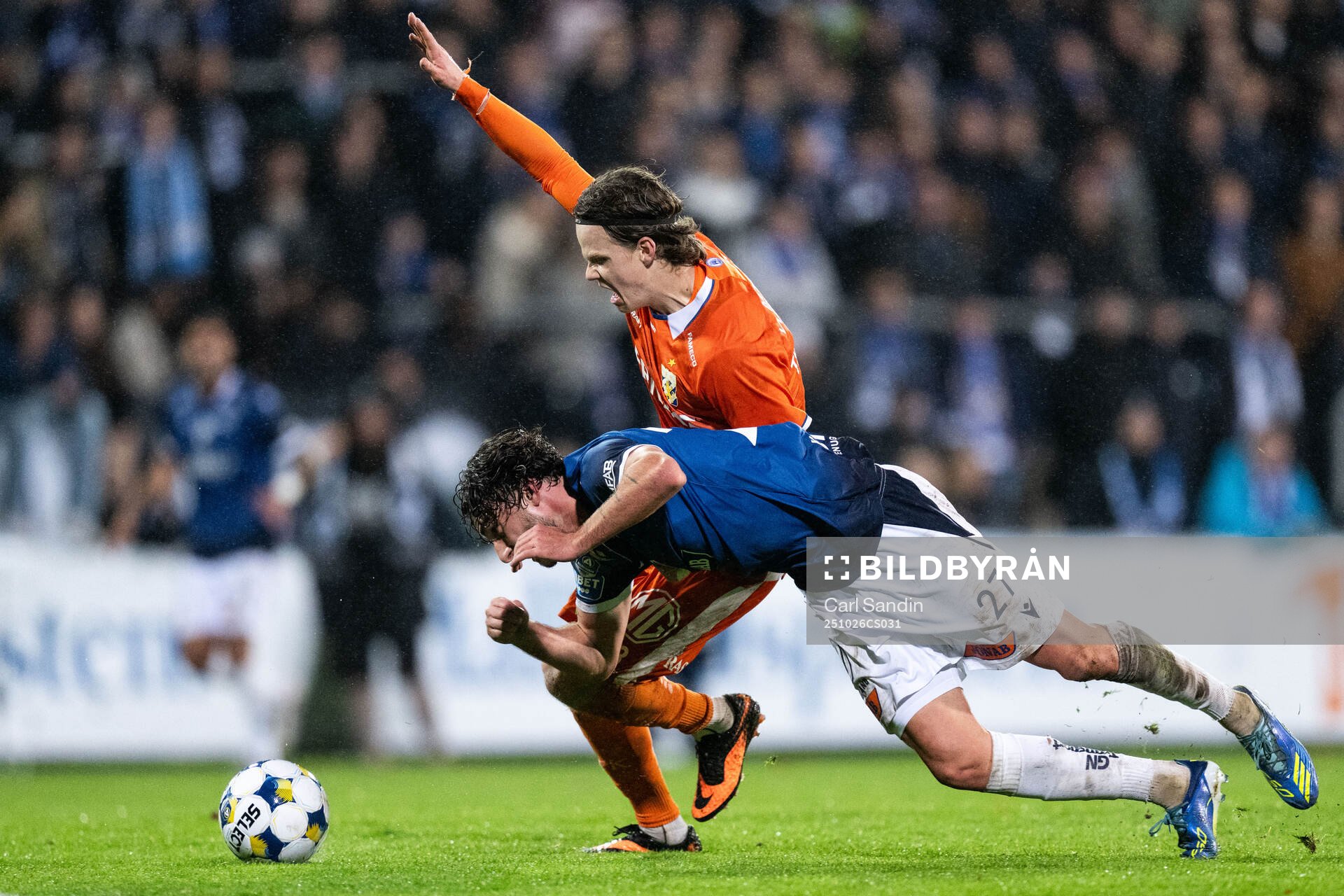 IFK Göteborgs Kolbeinn Thordarson och Halmstads Rocco