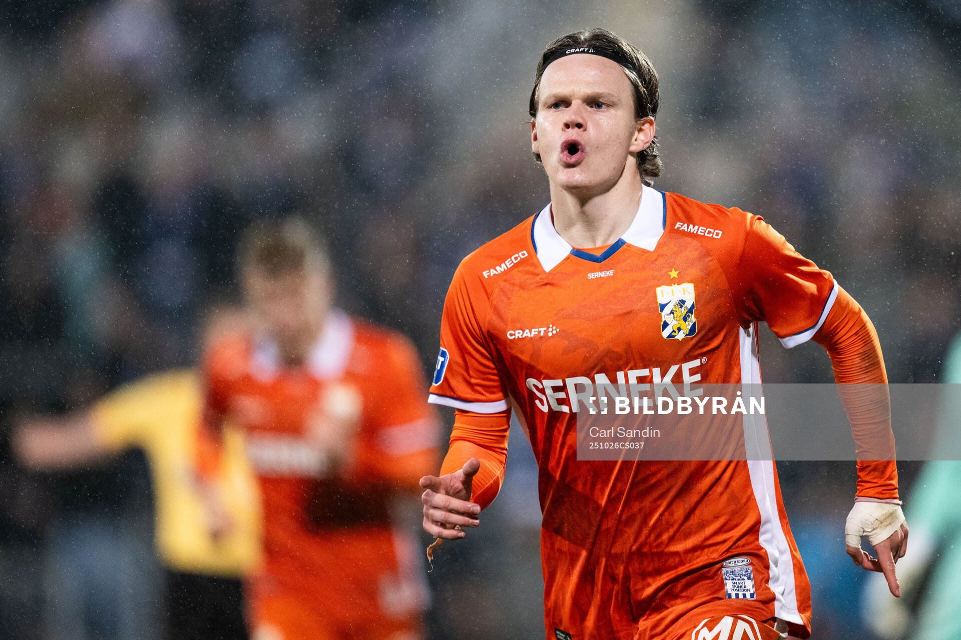 IFK Göteborgs Kolbeinn Thordarson jublar