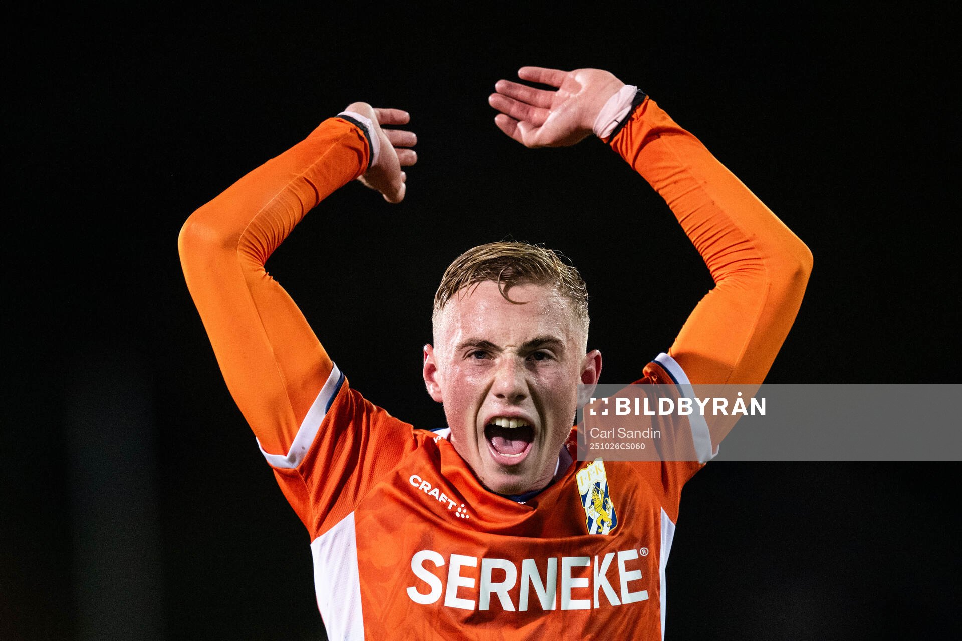 IFK Göteborgs Benjamin Brantlind jublar