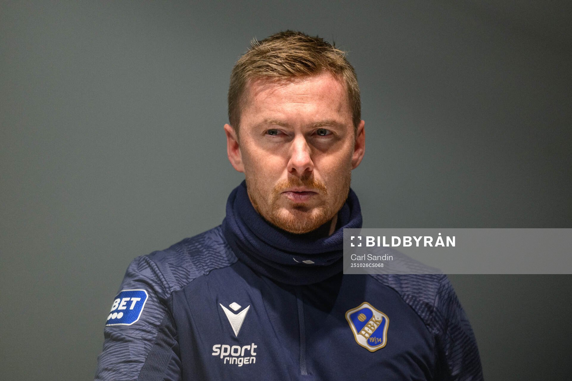Halmstads tränare Johan Lindholm