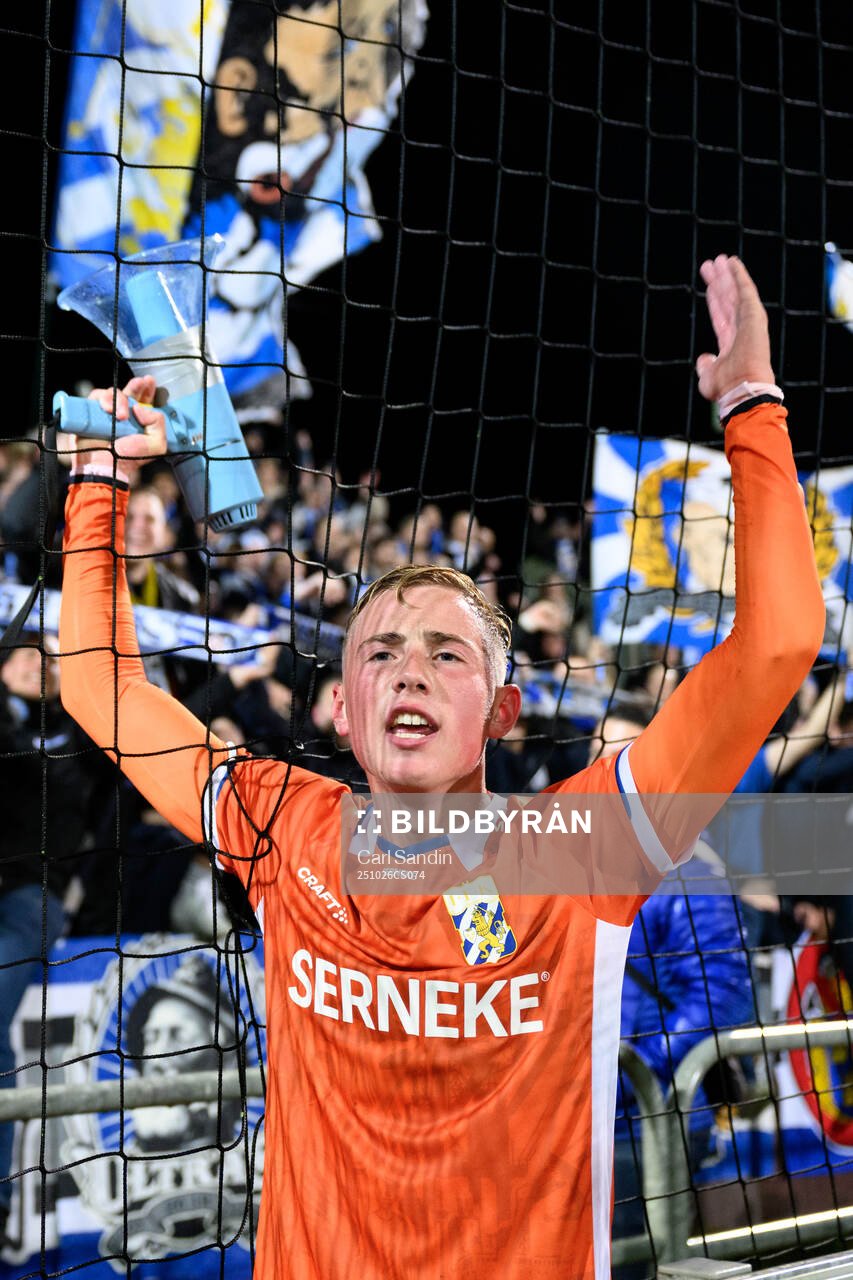 IFK Göteborgs Benjamin Brantlind jublar