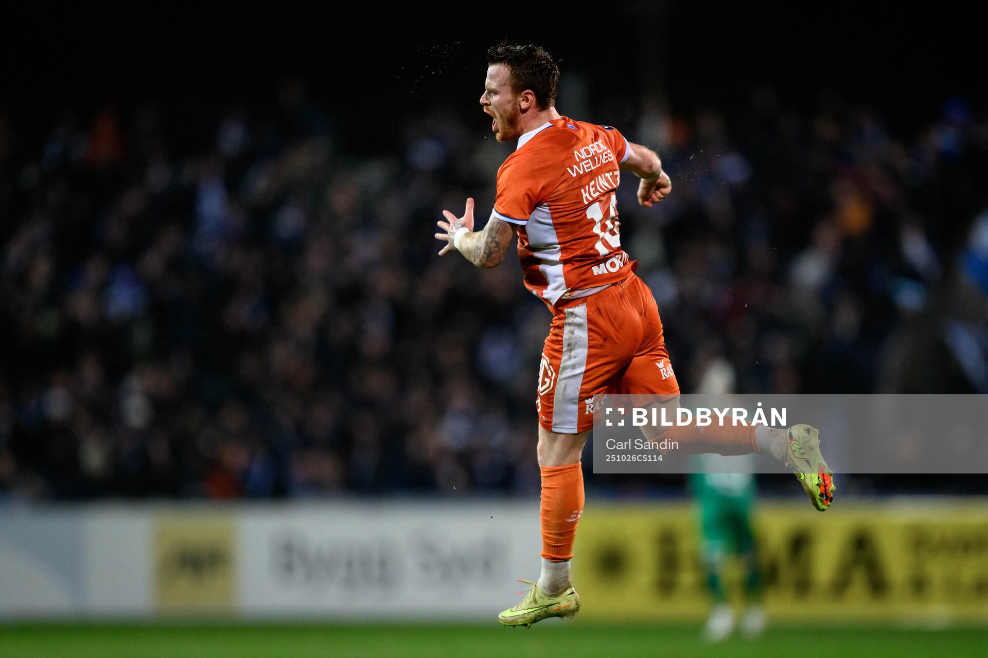 IFK Göteborgs Tobias Heintz jublar