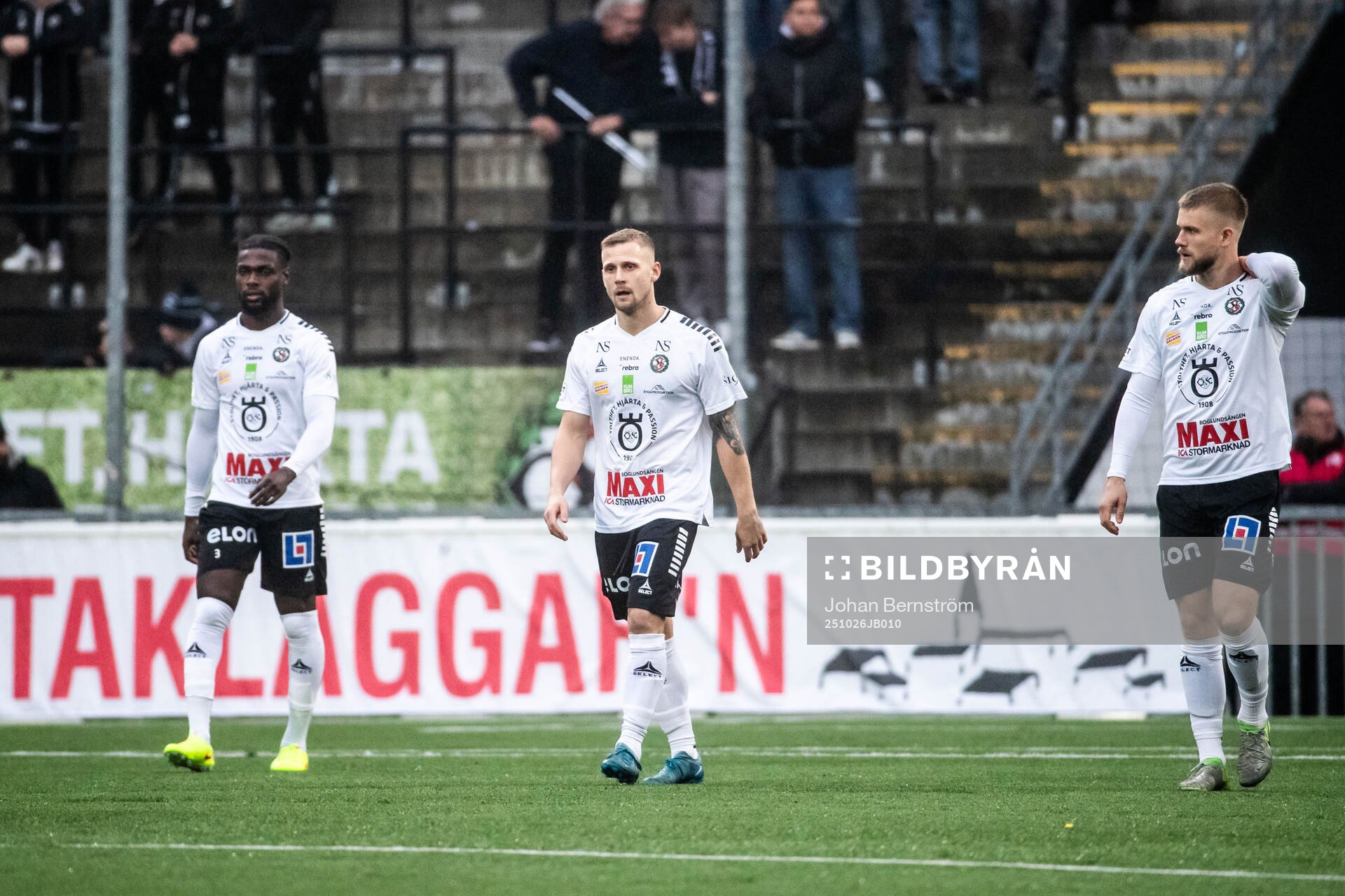 Örebros Joseph Baffoe, Erik Andersson och Hampus