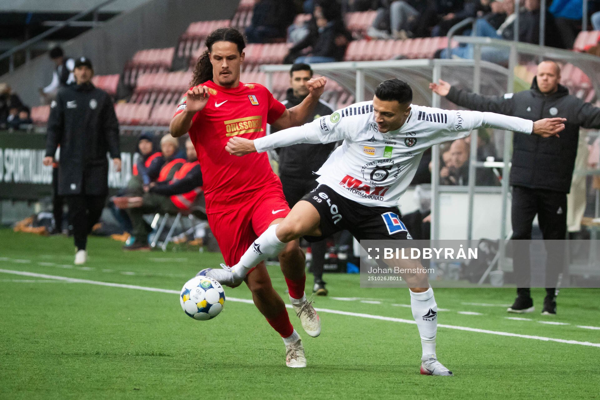 Landskronas André Alvarez Perez och Örebros Ahmed Yasin