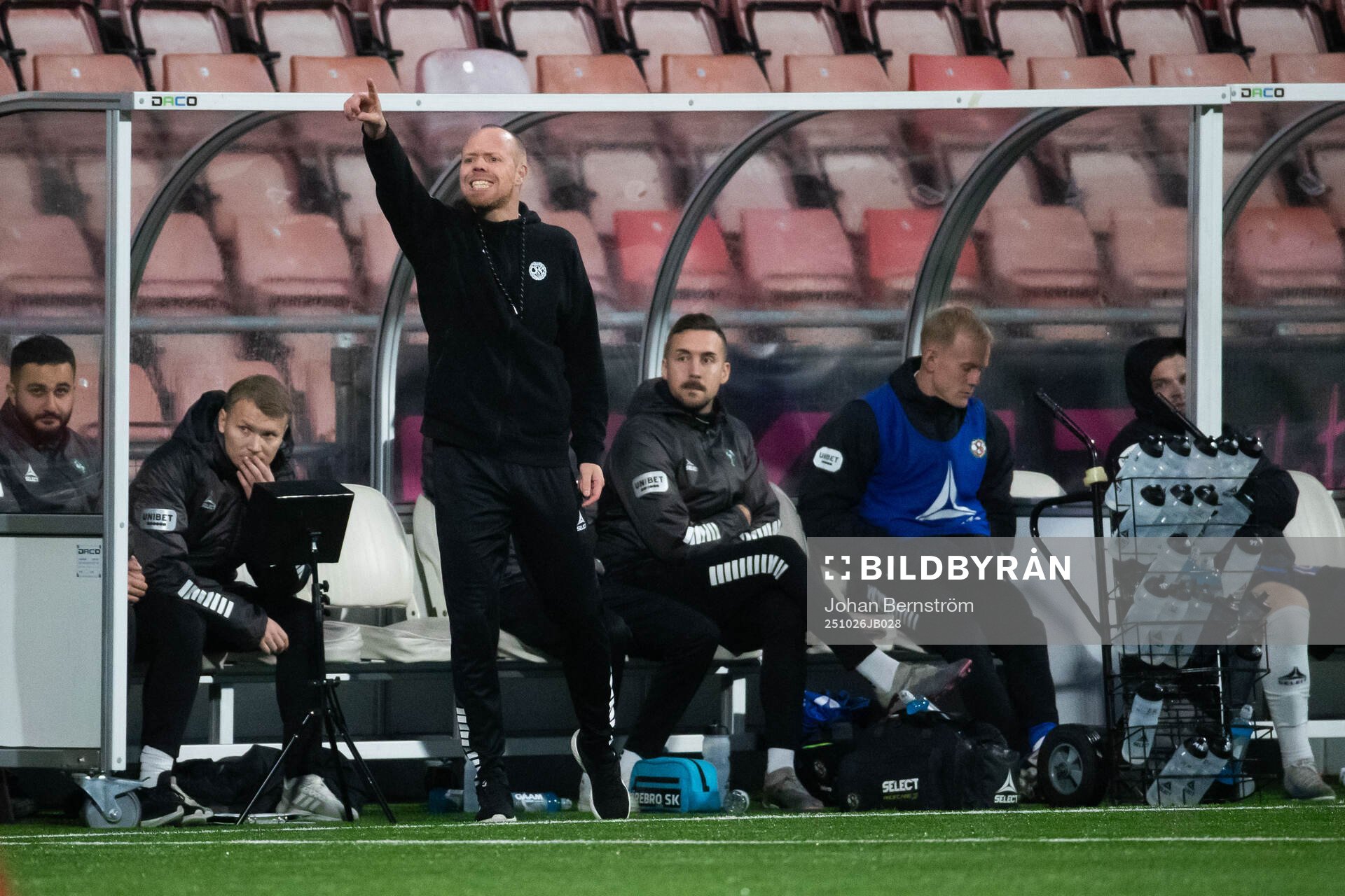 Örebros huvudtränare Patrik Haginge