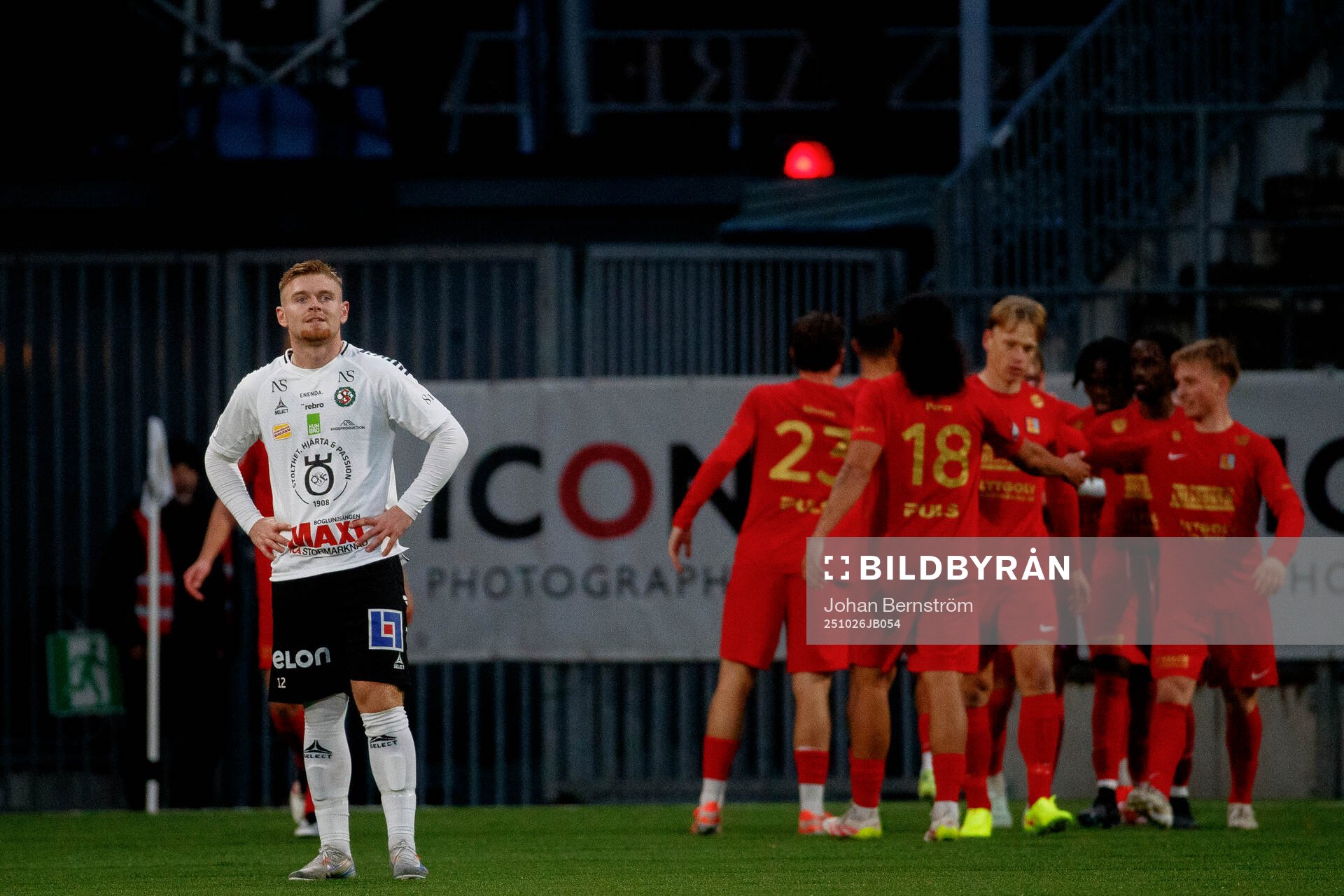 Örebros Dino Salihovic deppar vid 1-2