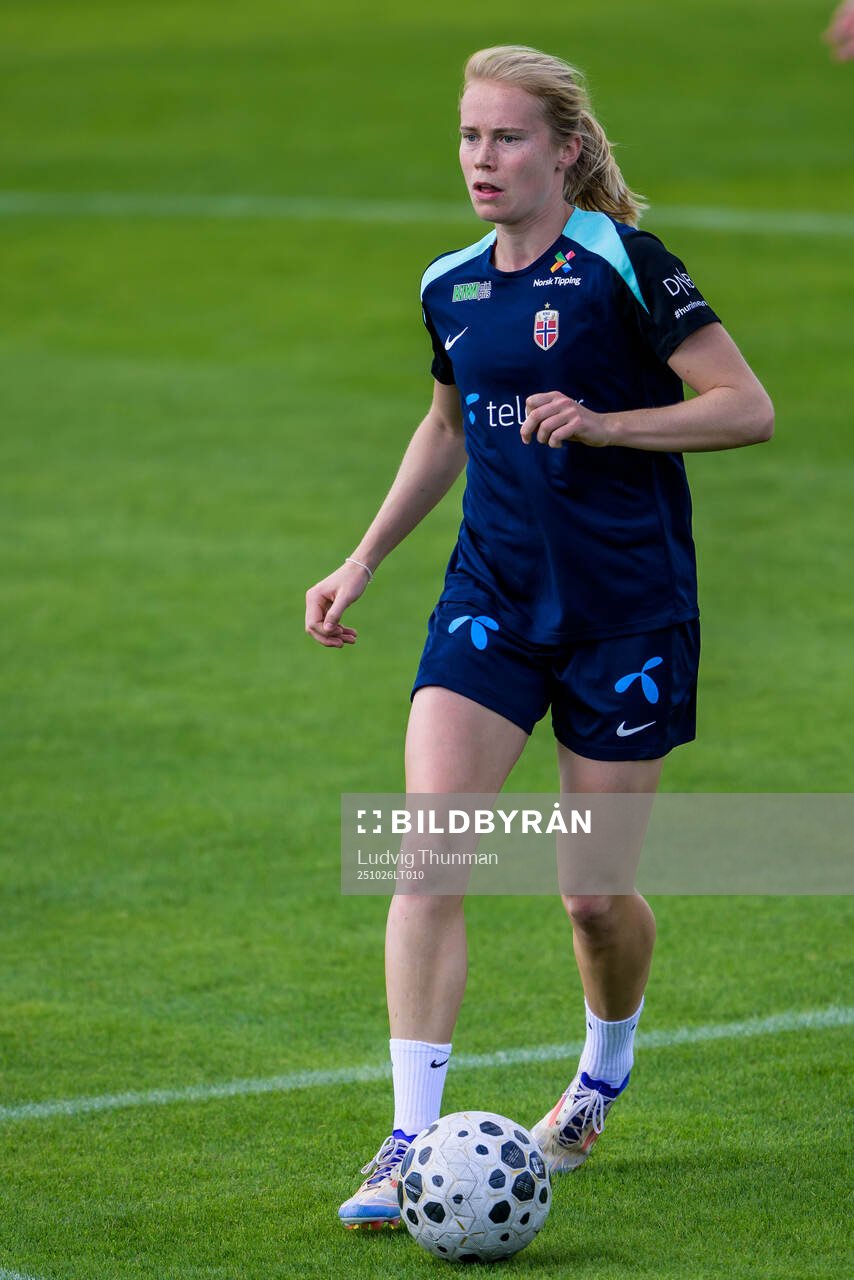 Julie Blakstad of the women's national football team of