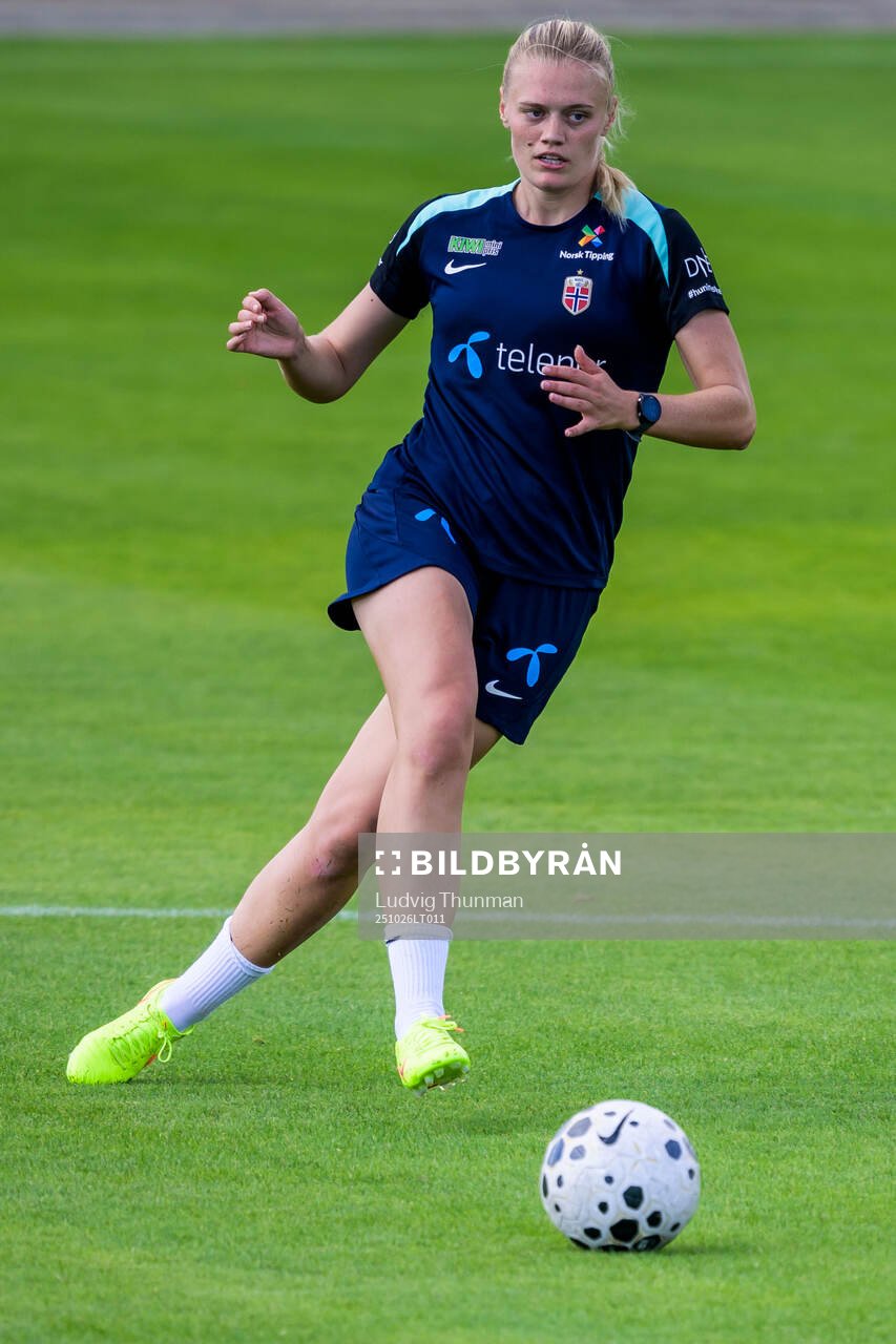 Mathilde Harviken of the women's national football team of