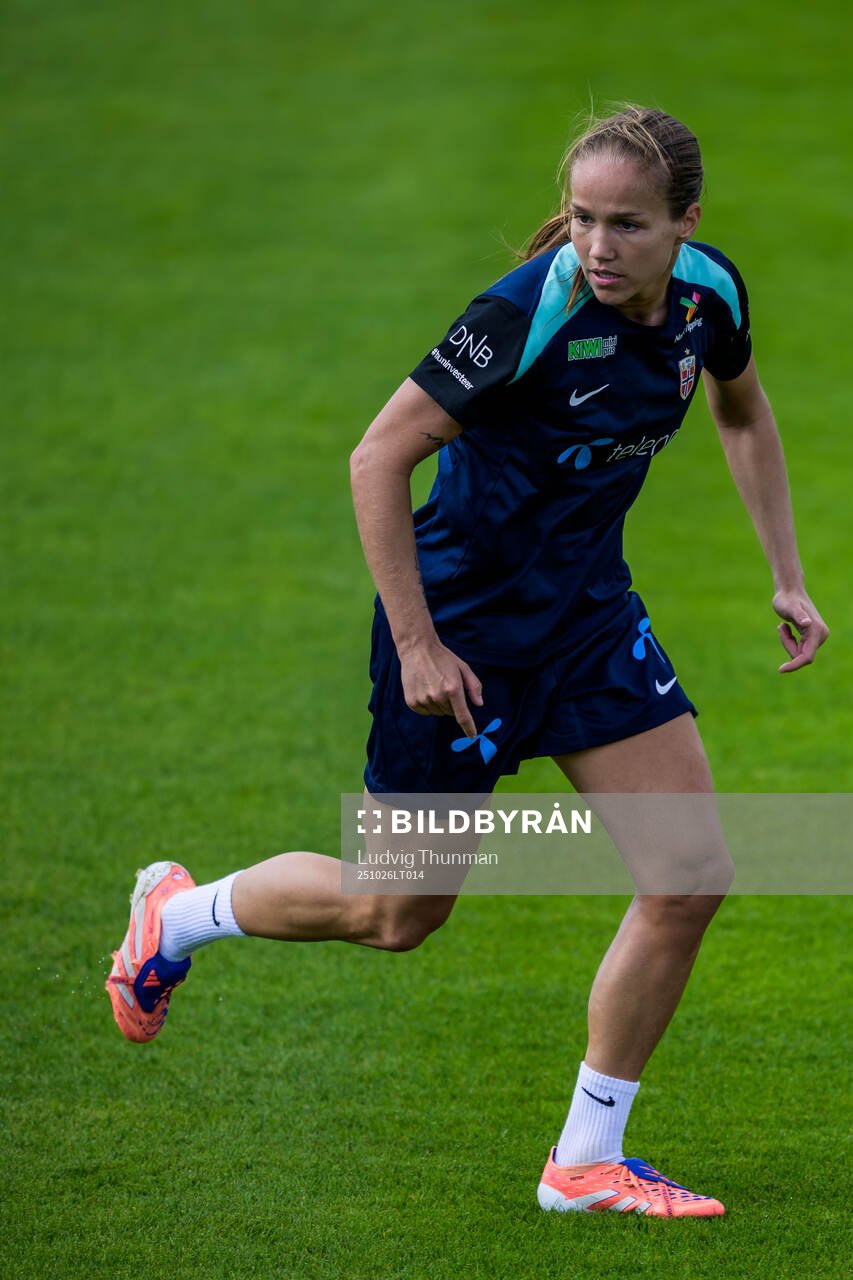 Guro Reiten of the women's national football team of Norway