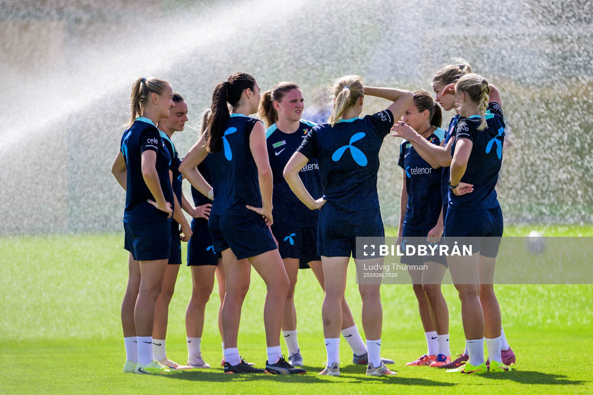 Planers of the women's national football team of Norway at