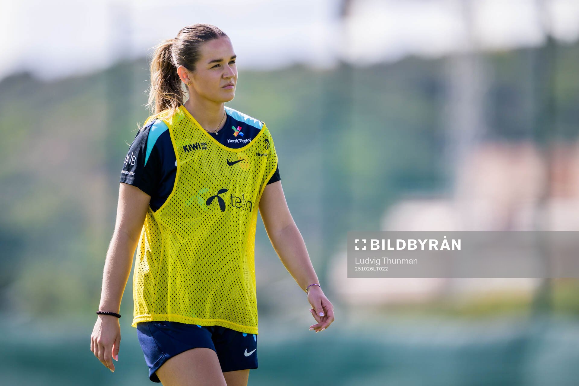 Andrea Norheim of the women's national football team of