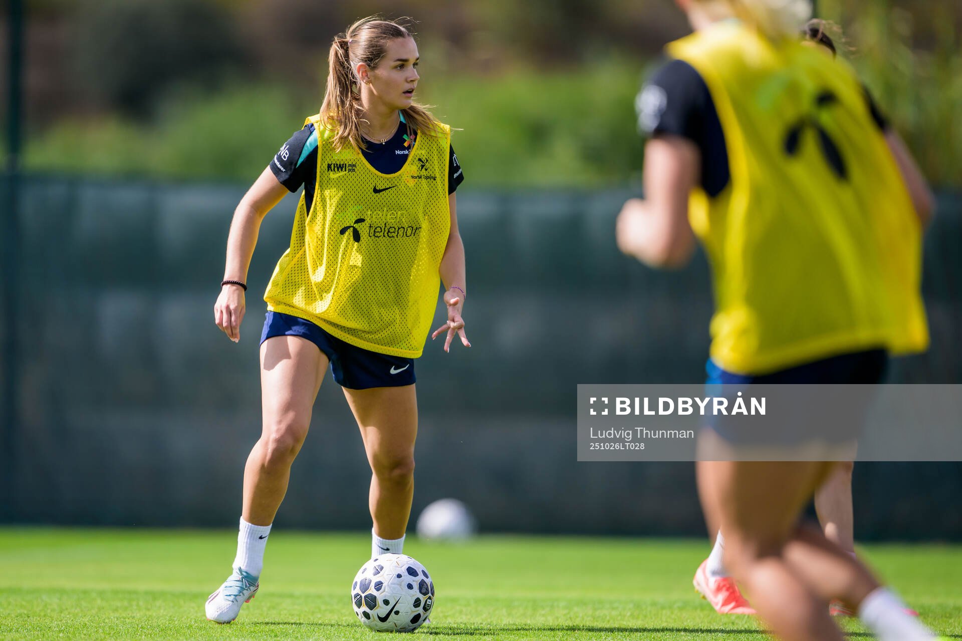 Andrea Norheim of the women's national football team of