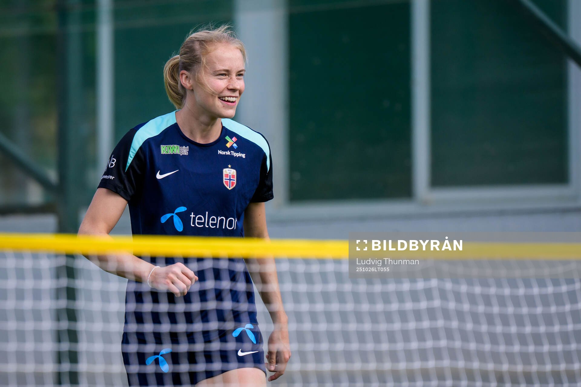 Julie Blakstad of the women's national football team of