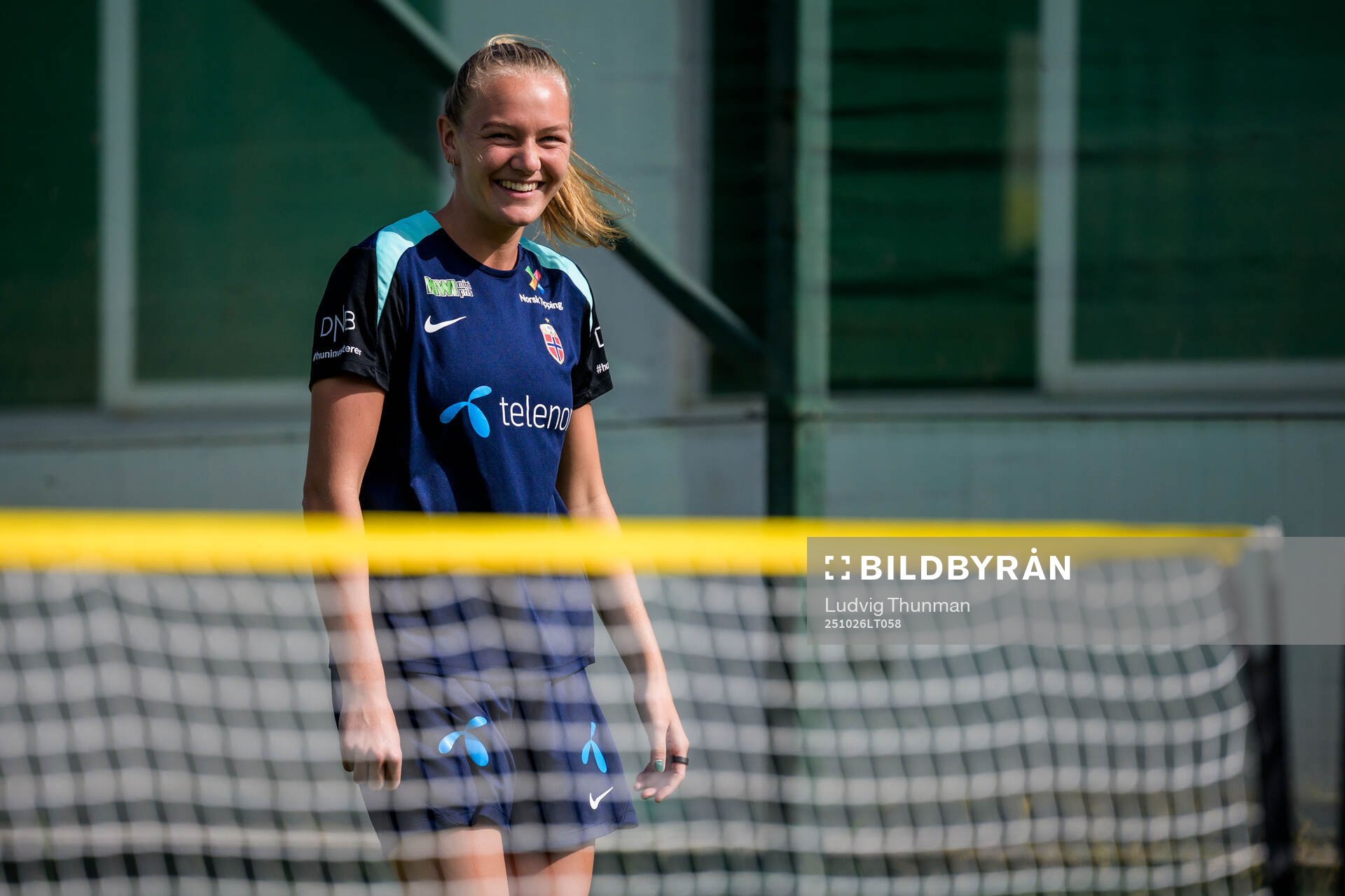 Frida Maanum of the women's national football team of
