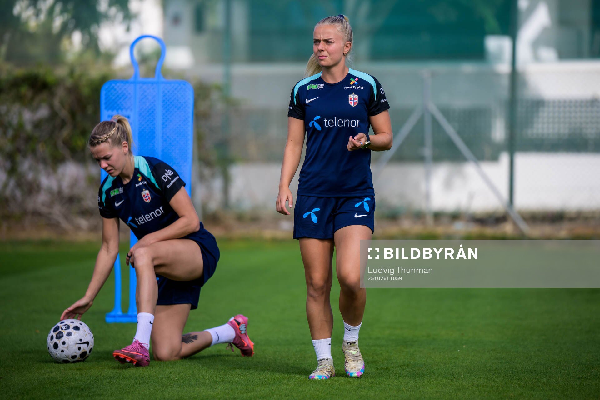 Emilie Woldvik of the women's national football team of