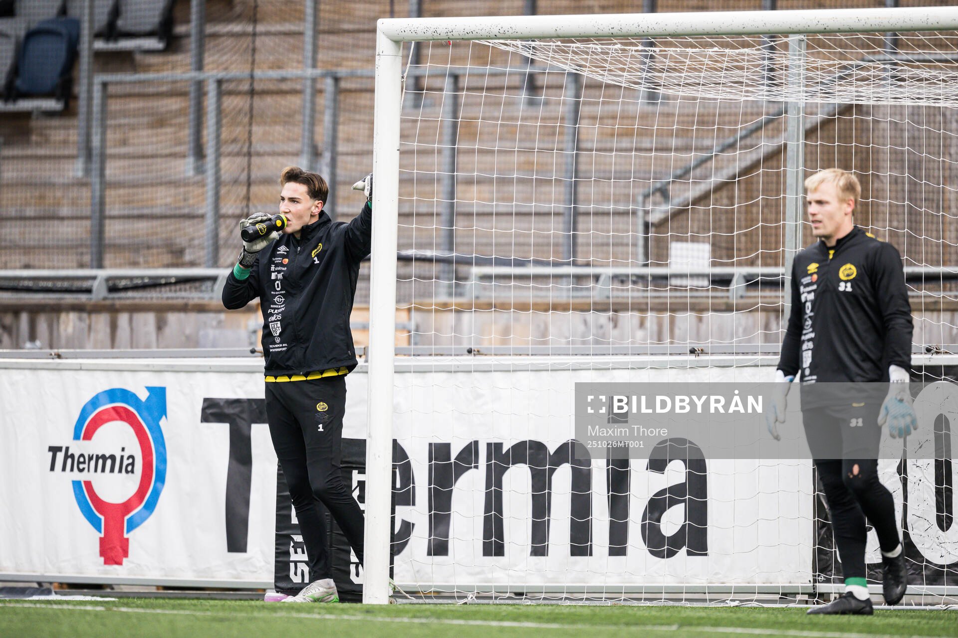 Elfsborgs målvakt Simon Eriksson och målvakt Isak