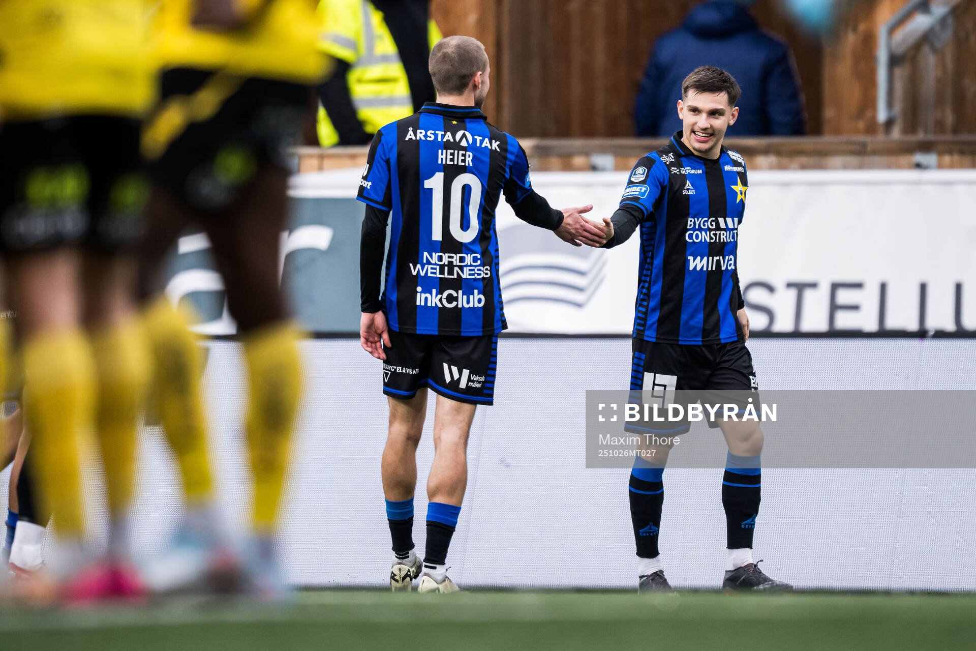 Sirius Isak Bjerkebo jublar med Melker Heier