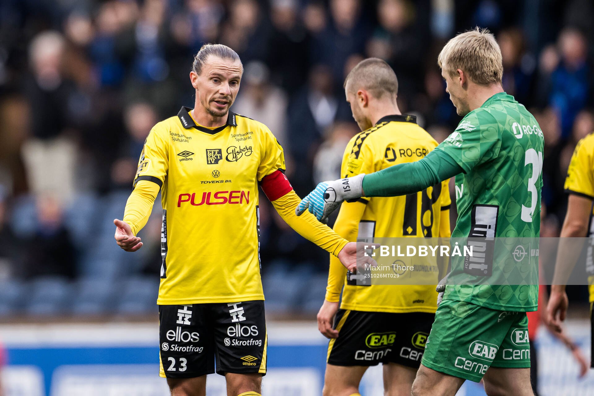 Elfsborgs Niklas Hult deppar