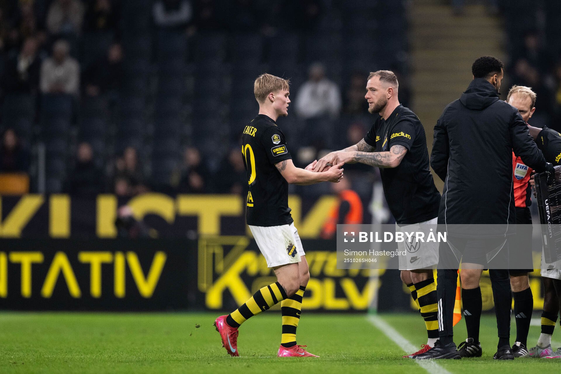 AIKs Erik Hovden Flataker och John Guidetti