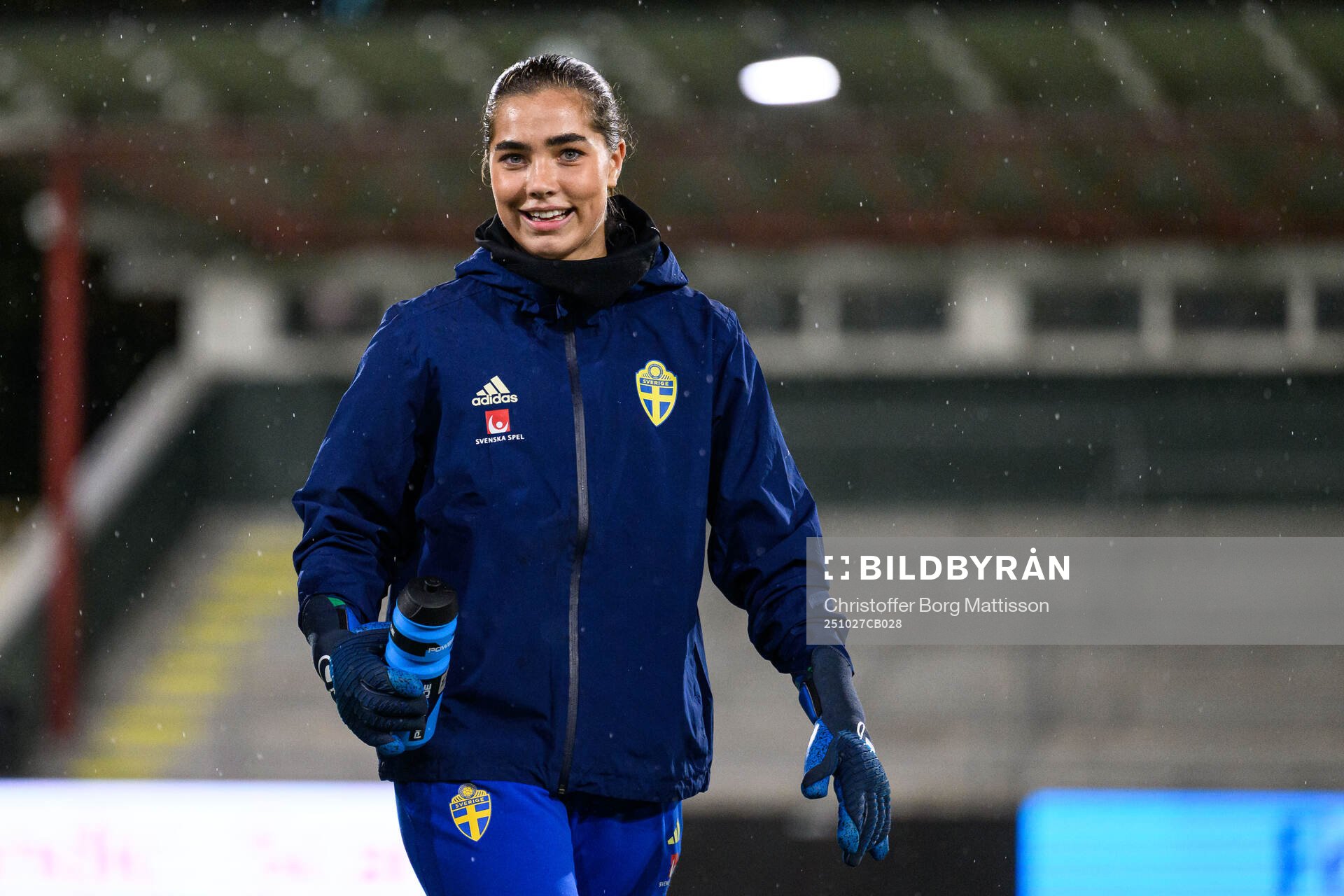 Goalkeeper Ebba Steen of Sweden
