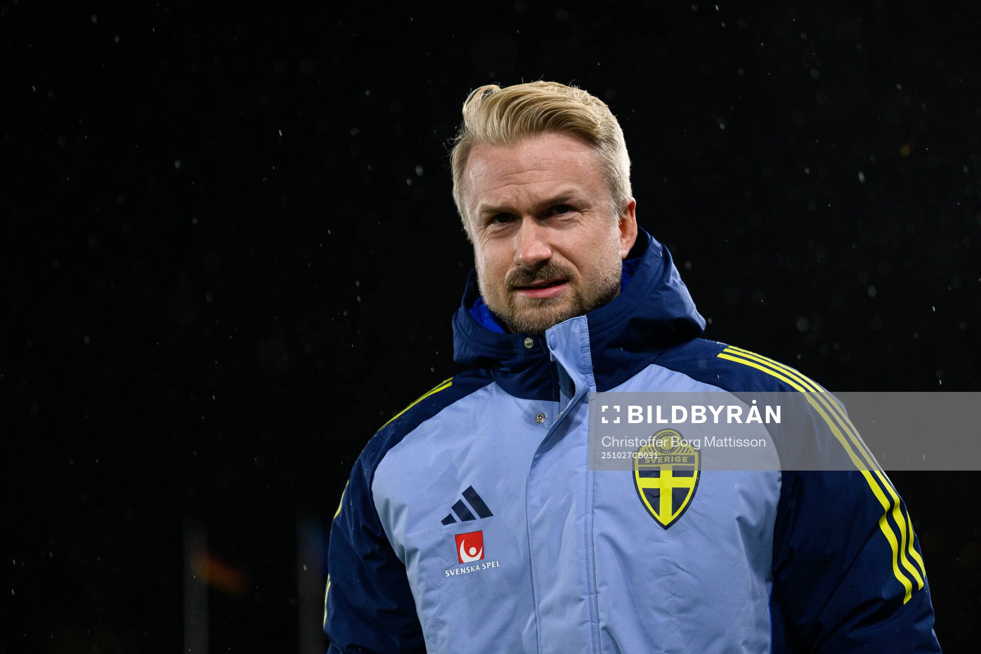 Head coach Pierre Fondin of Sweden
