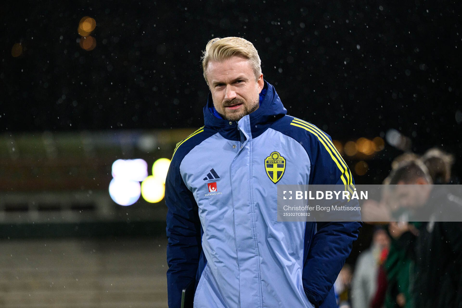 Head coach Pierre Fondin of Sweden