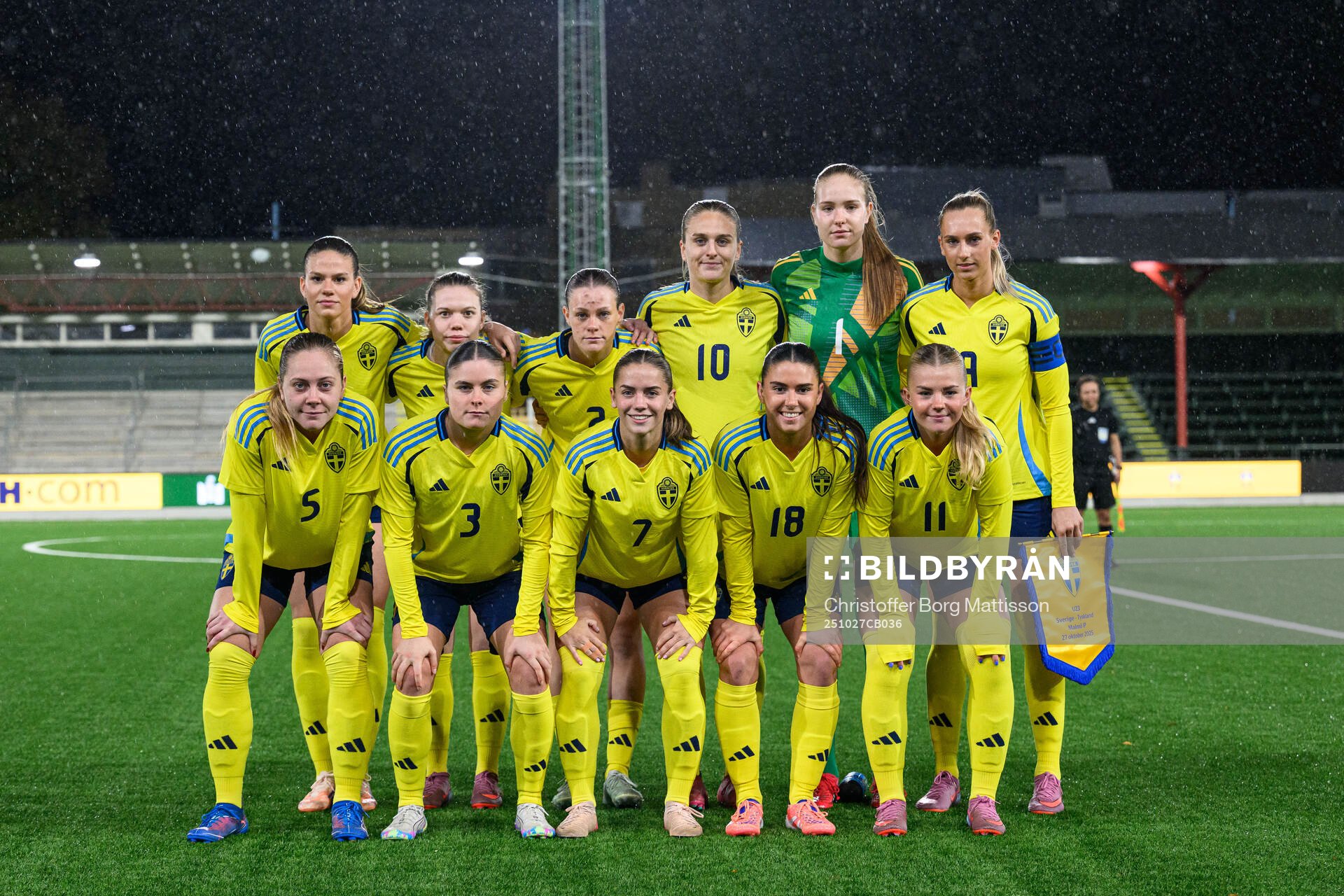 Bella Andersson, Bea Sprung, Sofia Reidy, Lisa Björk,