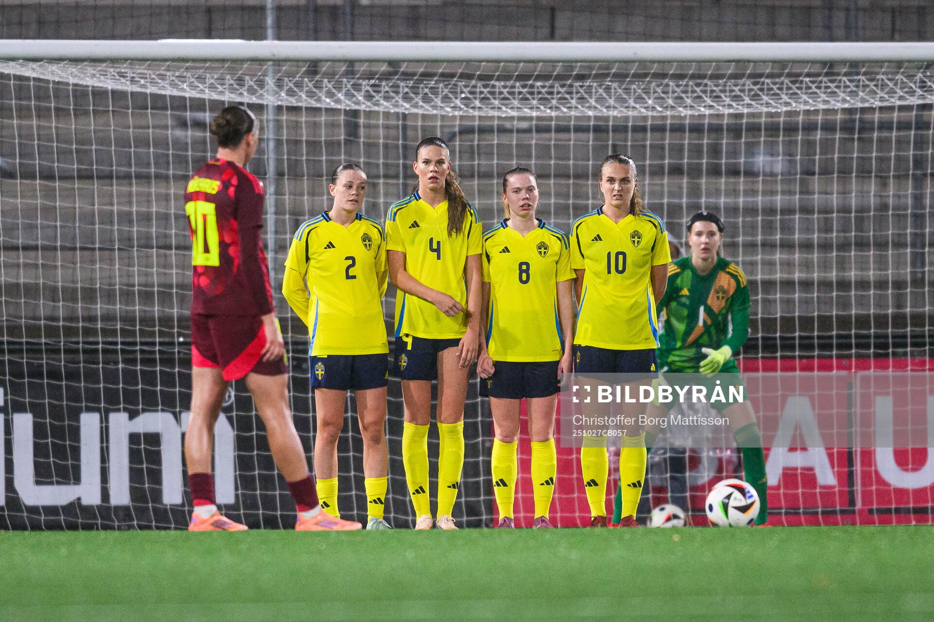 Sofia Reidy, Bella Andersson, Bea Sprung and Lisa Björk of