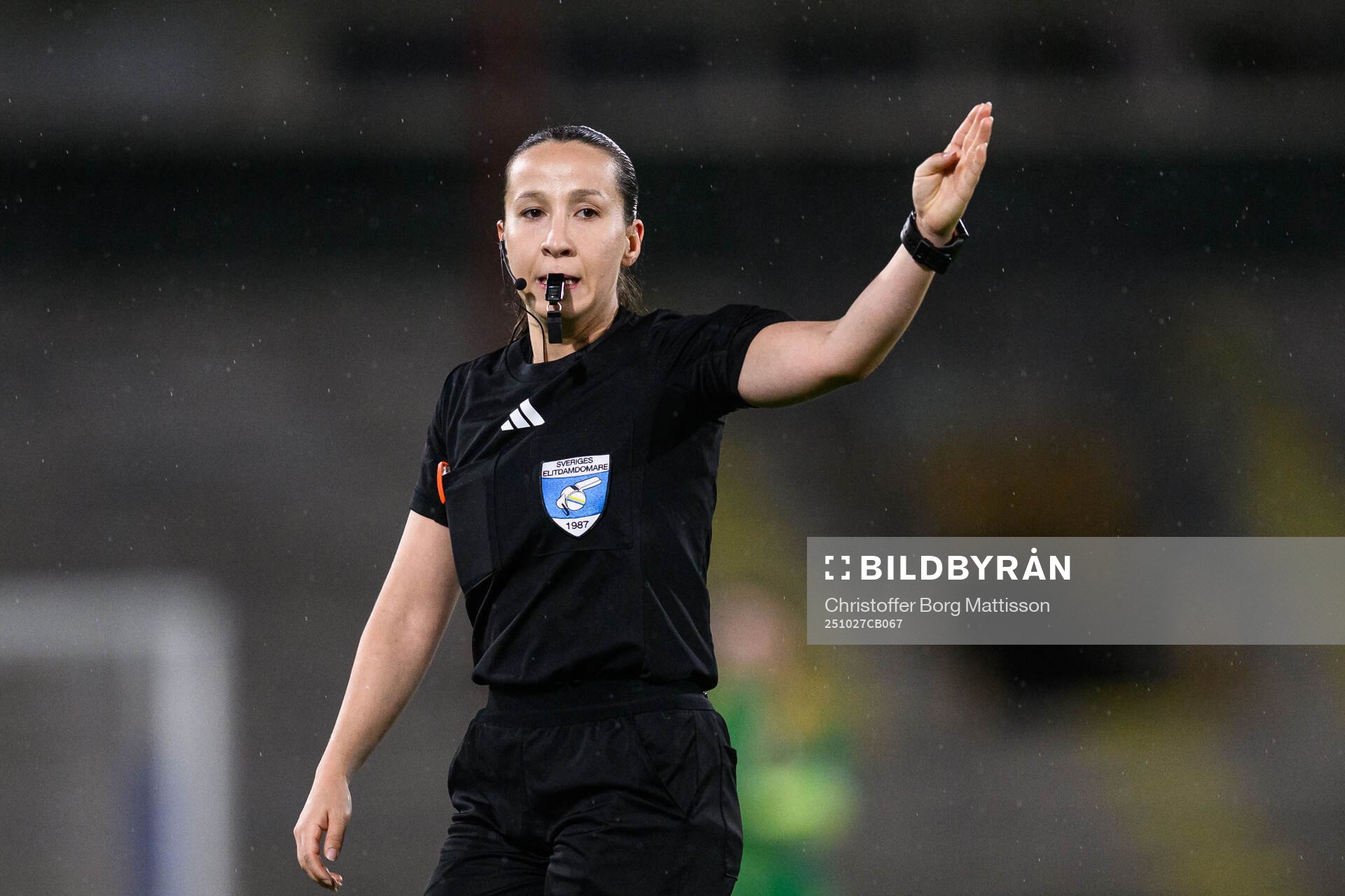 Referee Selma Griberg