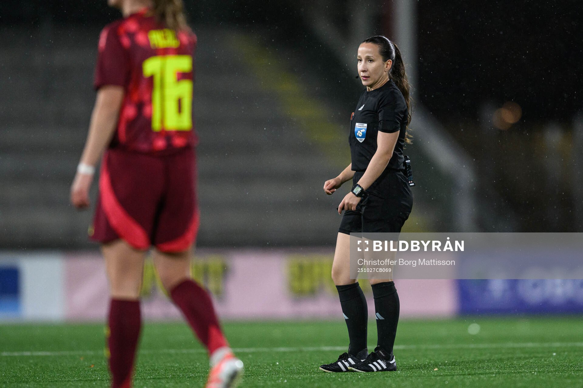 Referee Selma Griberg