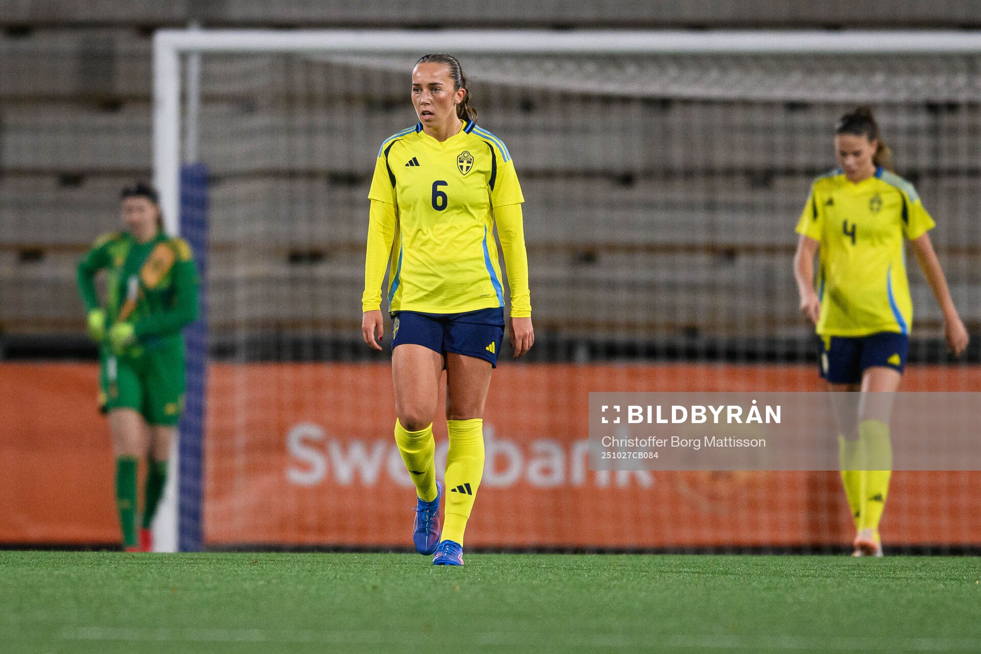 Athinna Persson Lundgren of Sweden looks dejected