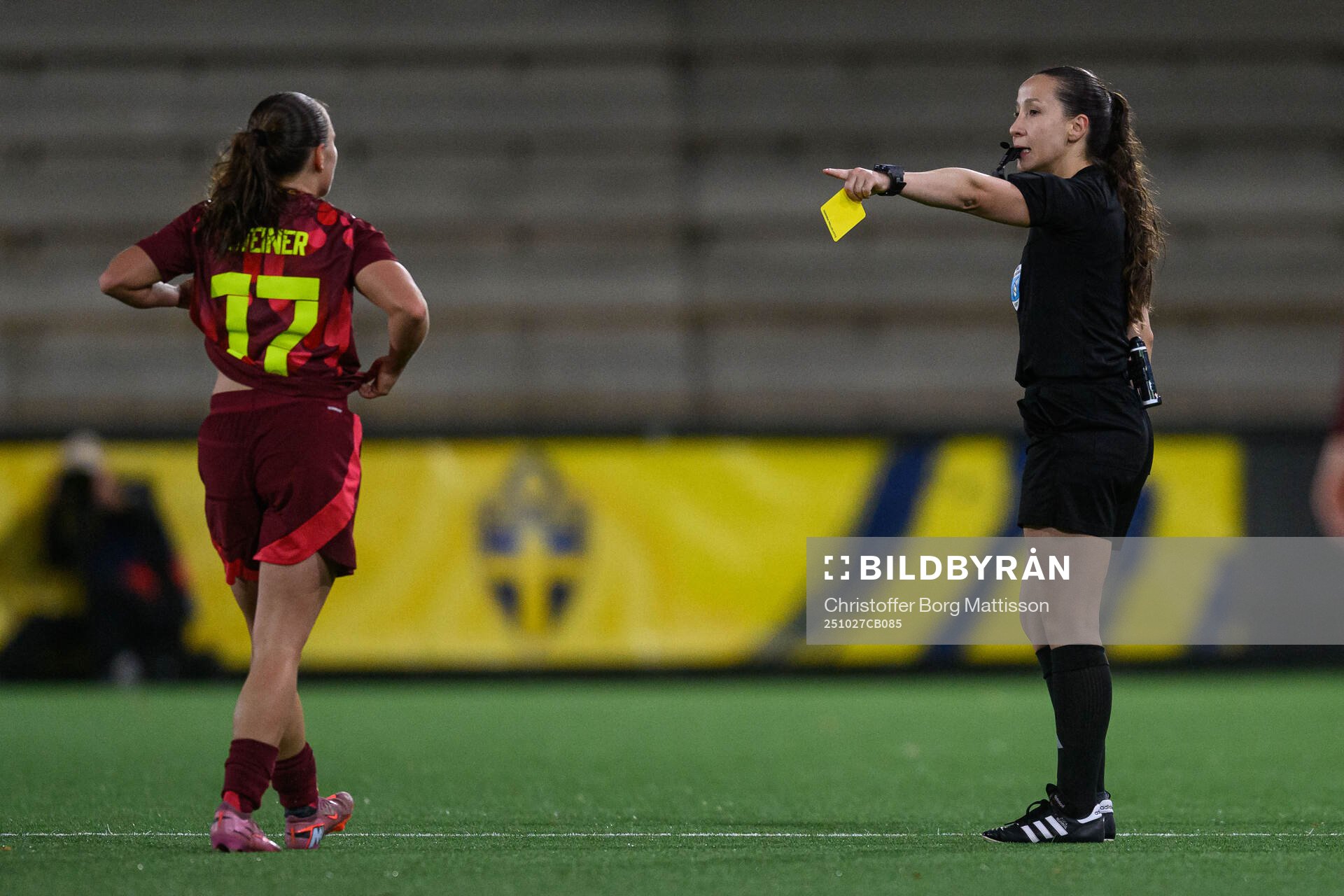 Referee Selma Griberg