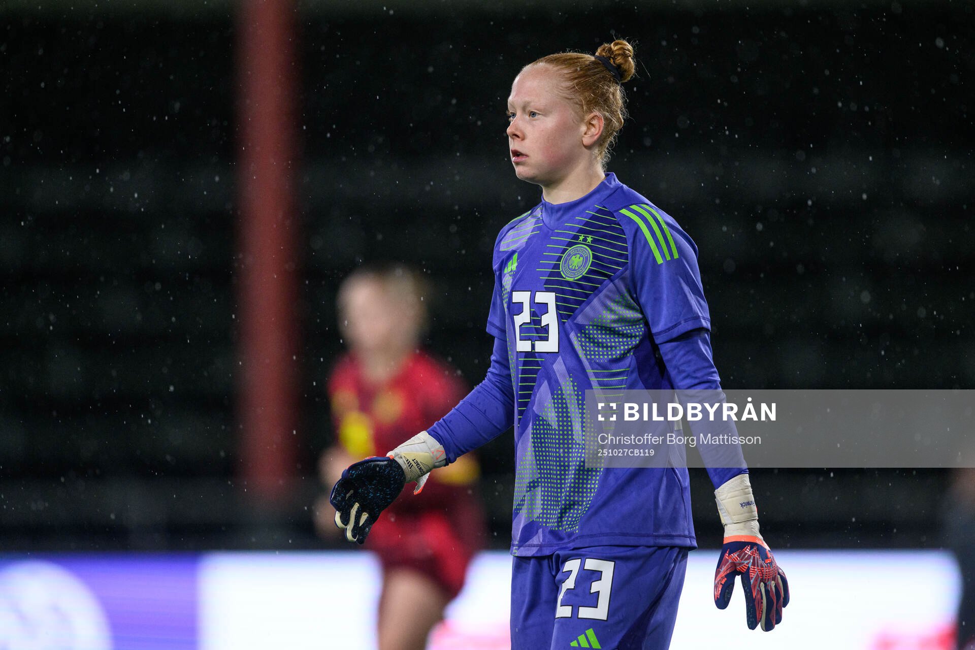 Goalkeeper Thea Farwick of Germany