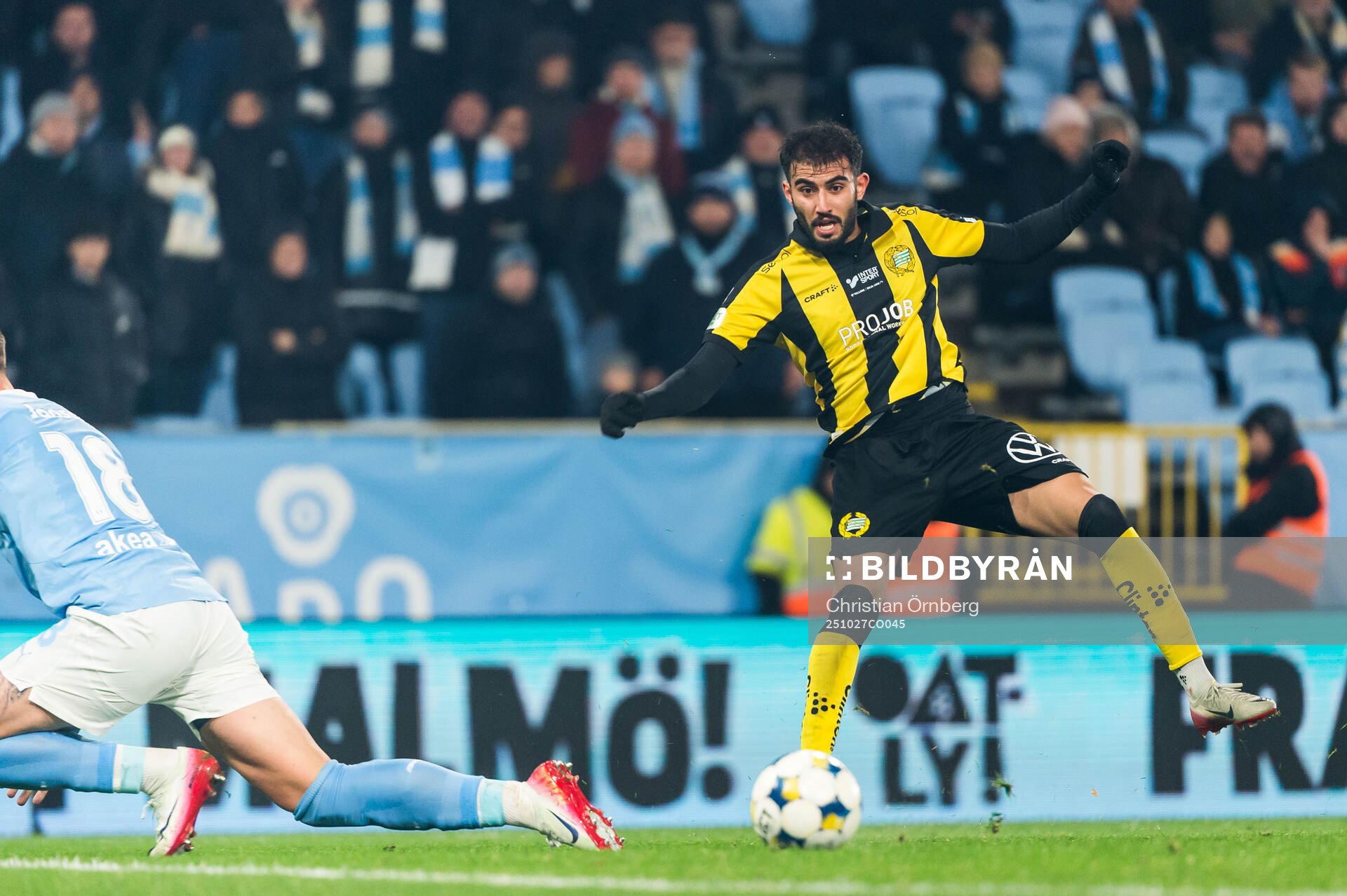 Hammarbys Montader Madjed gör 0-3
