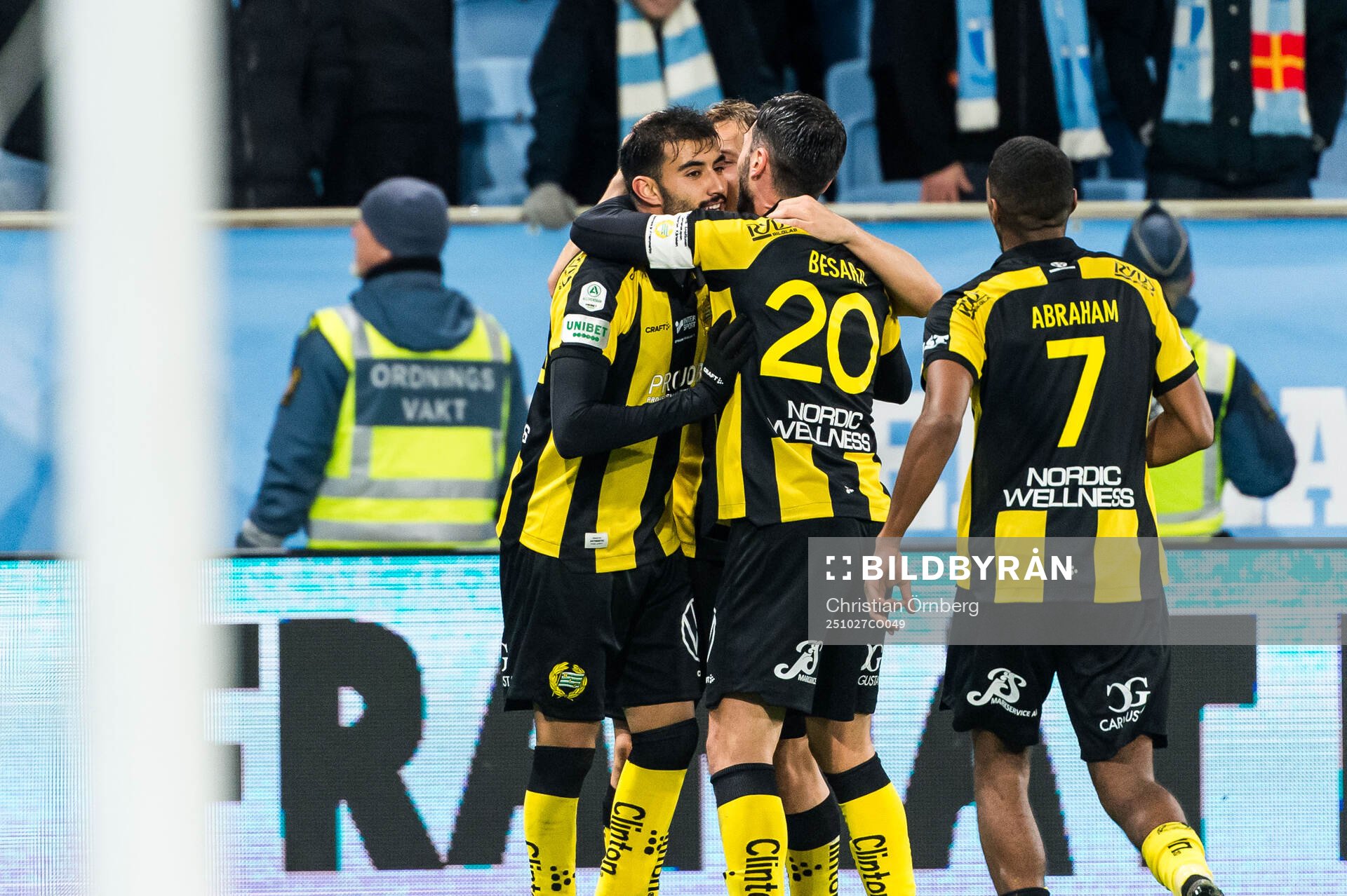 Hammarbys Montader Madjed, Nahir Besara, Hampus Skoglund