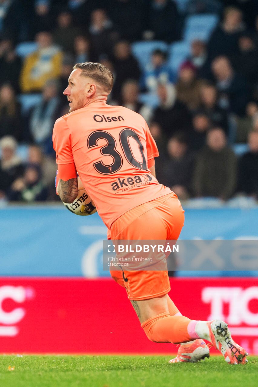 Malmö FFs målvakt Robin Olsen